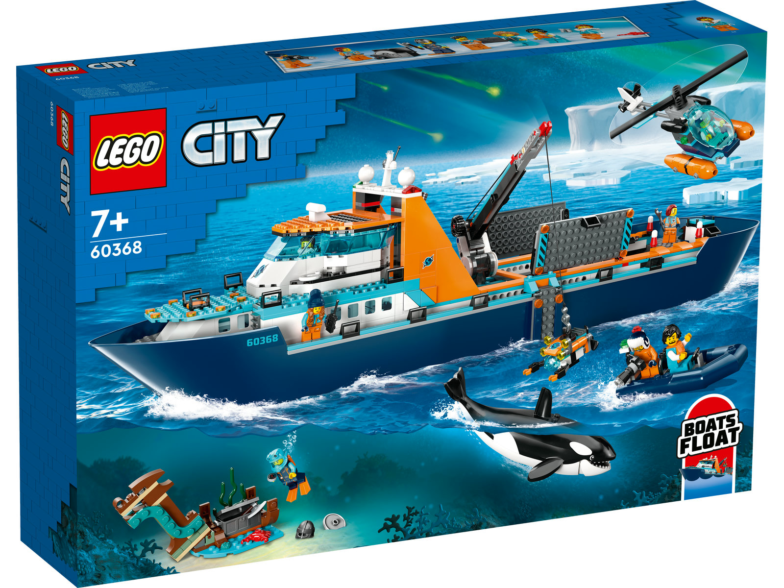 LEGO® City 60368 - Arktis-Forschungsschiff LEGO® City 60368 - Arktis-Forschungsschiff