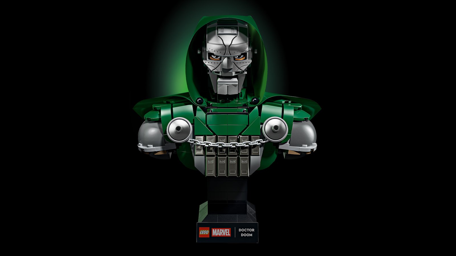 LEGO 76345 LEGO® ǀ Marvel 76345 - Doctor Doom Büste – Detailansicht 2