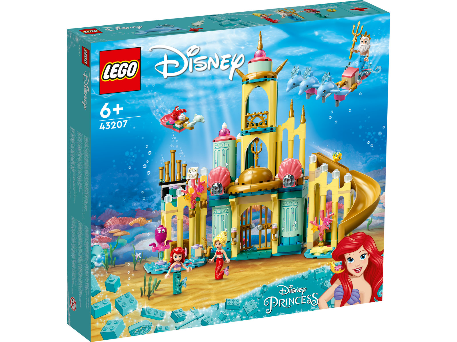LEGO® Disney 43207 - Arielles Unterwasserschloss