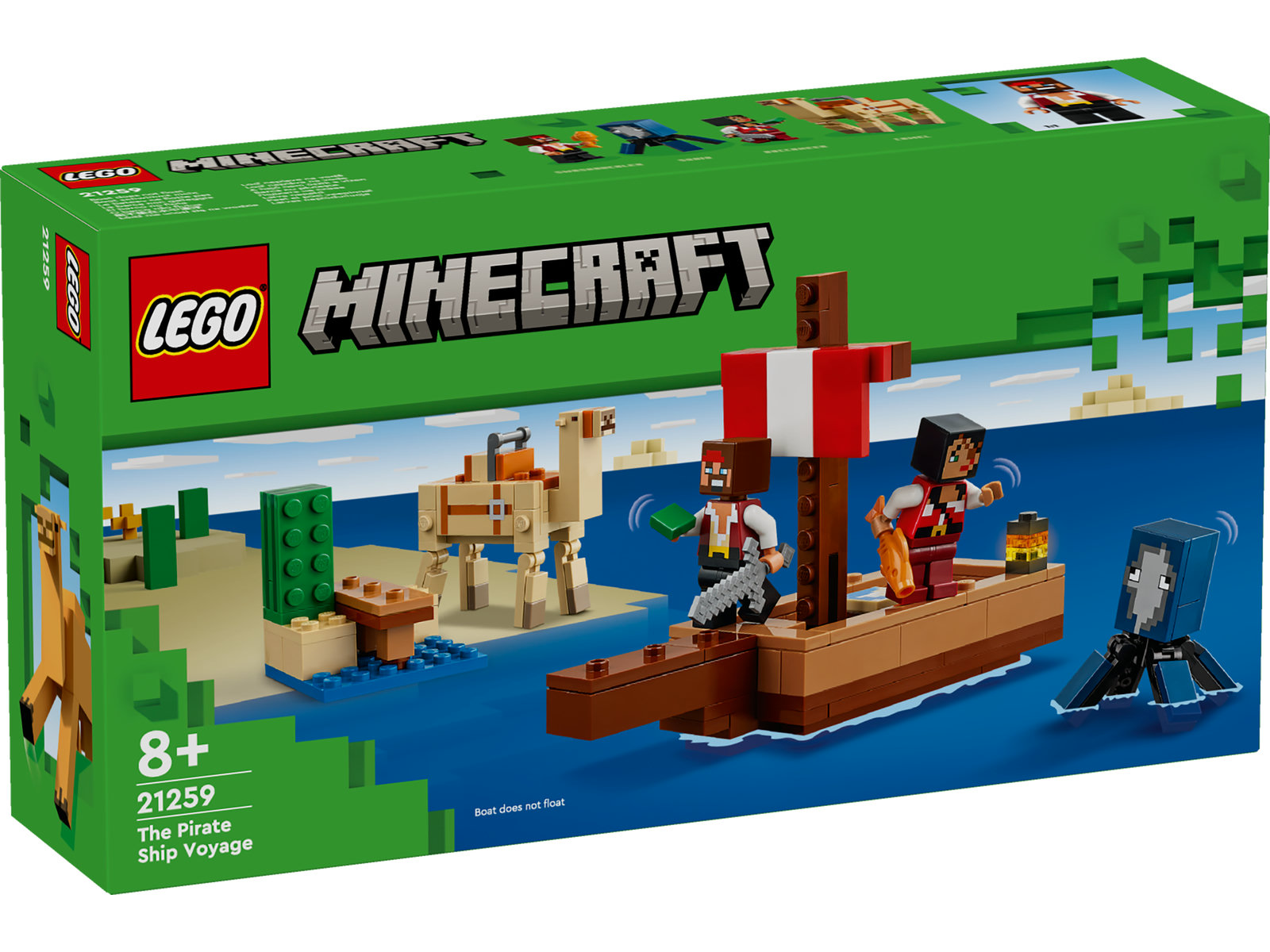 LEGO® Minecraft 21259 - Die Piratenschiffreise