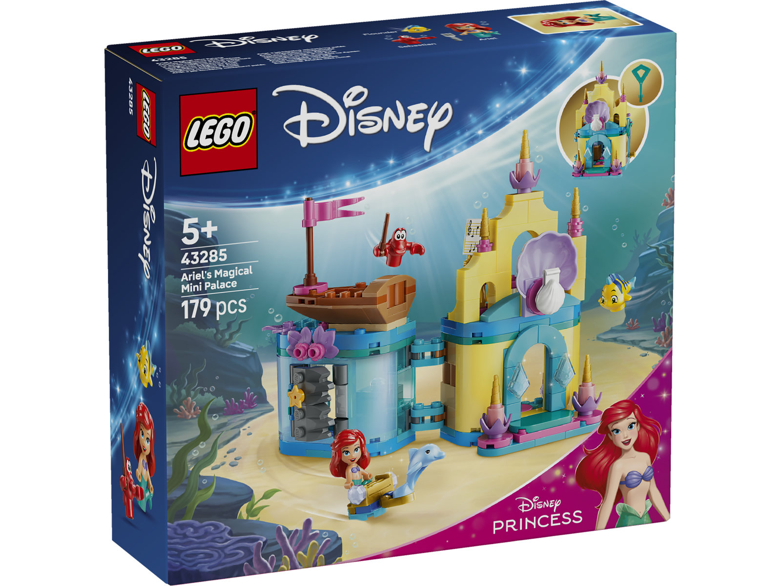 LEGO® Disney Princess 43285 - Arielles Magisches Mini-Schloss
