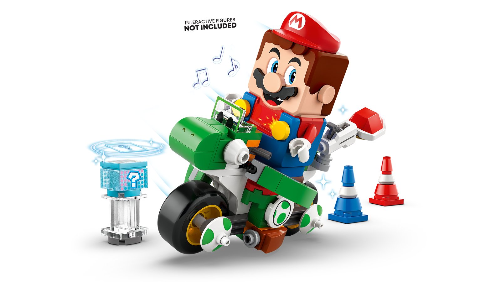 LEGO 72031 LEGO® Super Mario 72031 - Mario Kart™ – Yoshi–Bike – Detailansicht 3