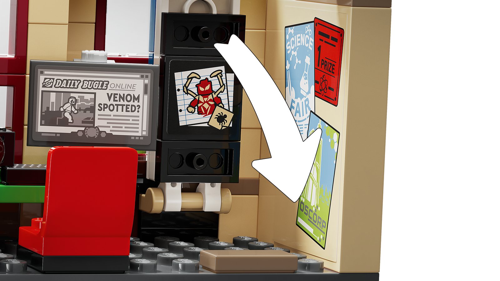 LEGO 76317 LEGO® Super Heroes 76317 - Peter Parkers Wohnung – Detailansicht 5