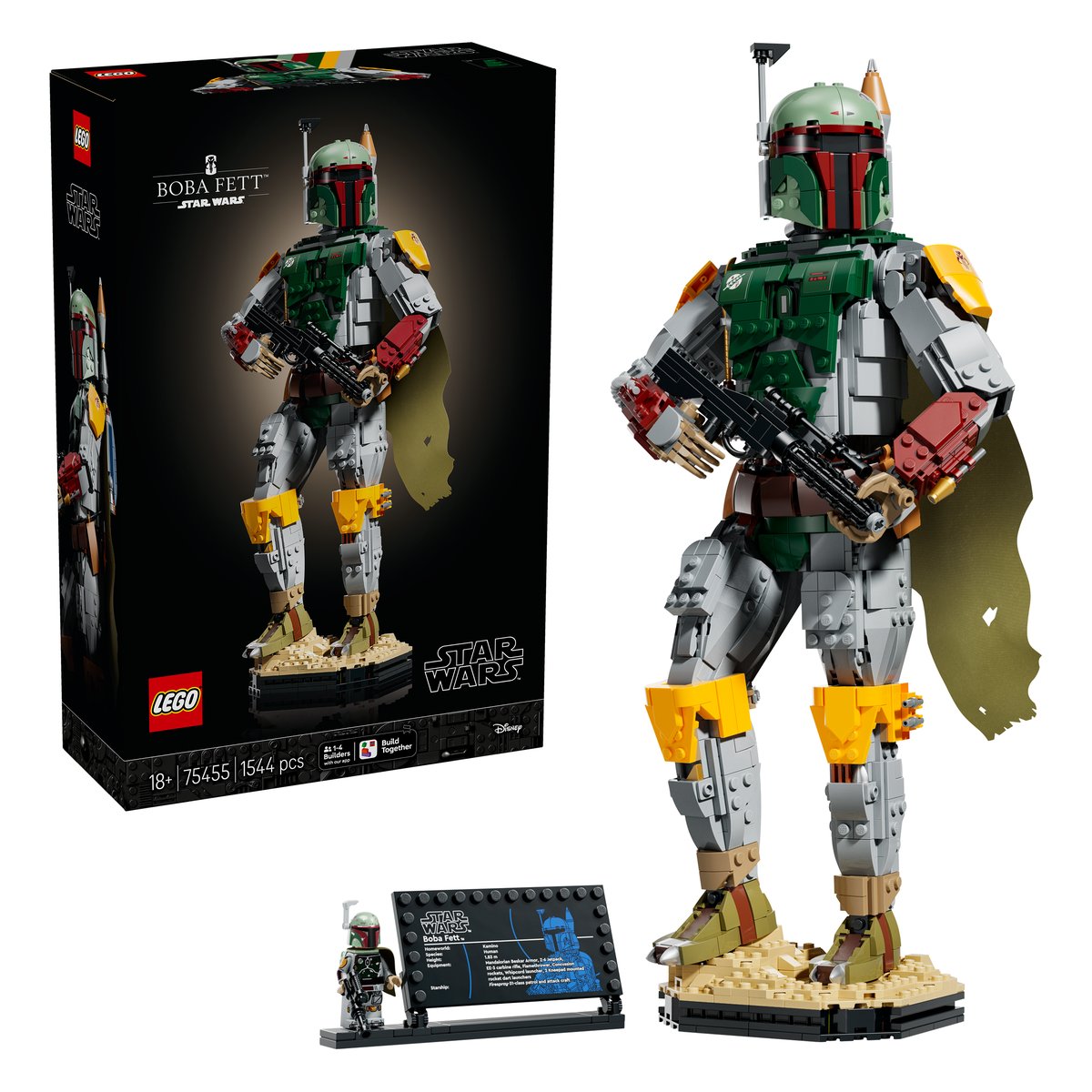 LEGO 75455 LEGO® Star Wars™ 75455 - Boba Fett™ – Box & Produkt