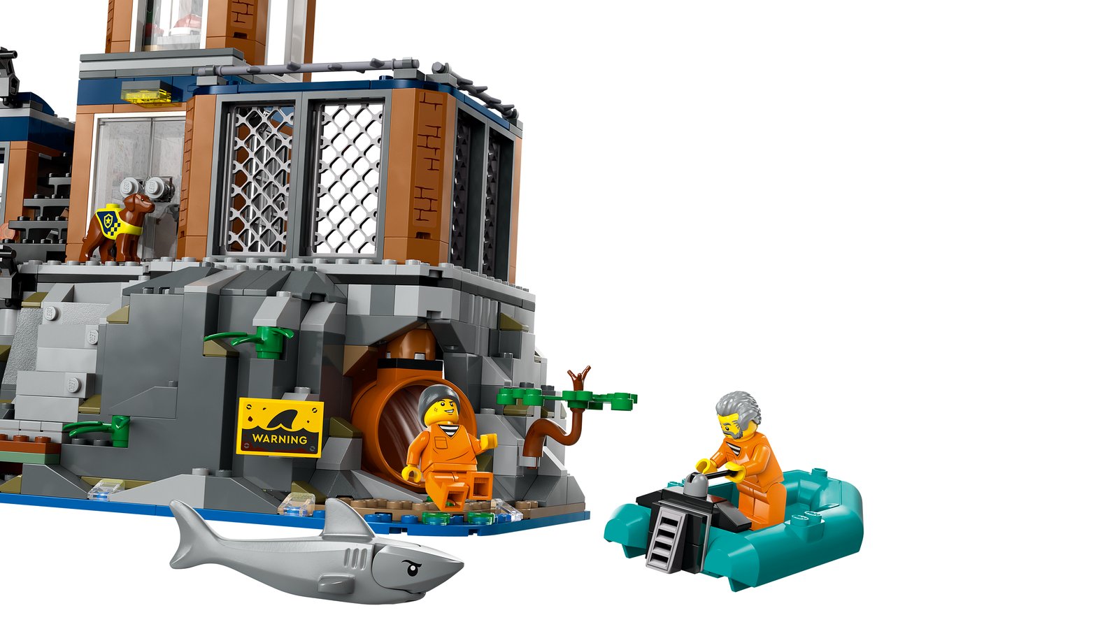 LEGO 60419 LEGO® City 60419 - Polizeistation auf der Gefängnisinsel – Detailansicht 3