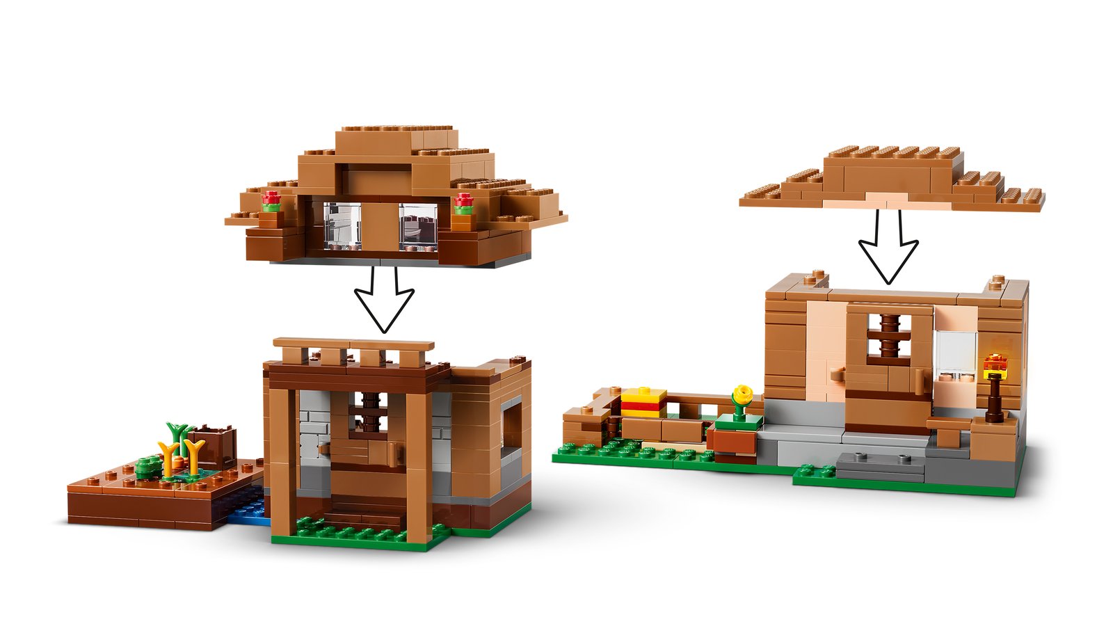 LEGO 21596 LEGO® Minecraft® 21596 - Angriff des Magiers auf das Dorf – Detailansicht 5