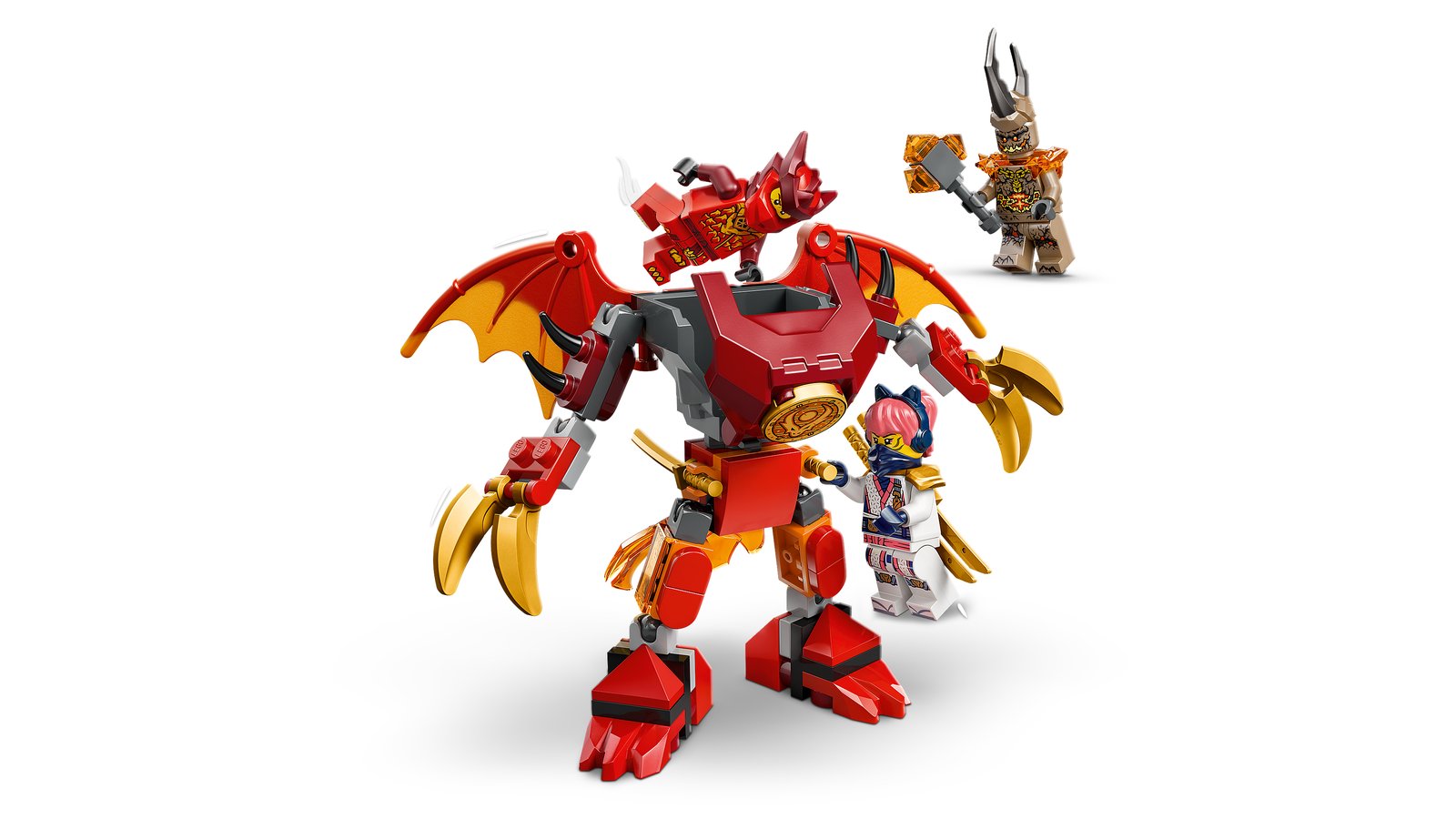 LEGO 71851 LEGO® Ninjago 71851 - Kais Drachen-Mech Battle Set – Detailansicht 1