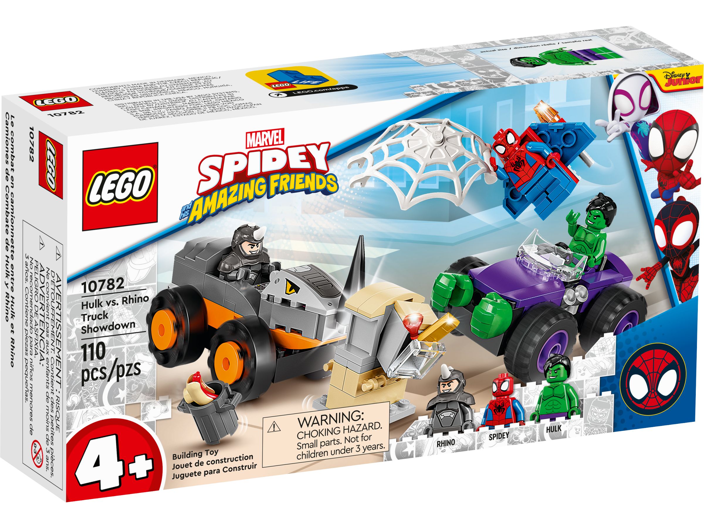 LEGO® Marvel 10782 - Hulks und Rhinos Truck-Duell