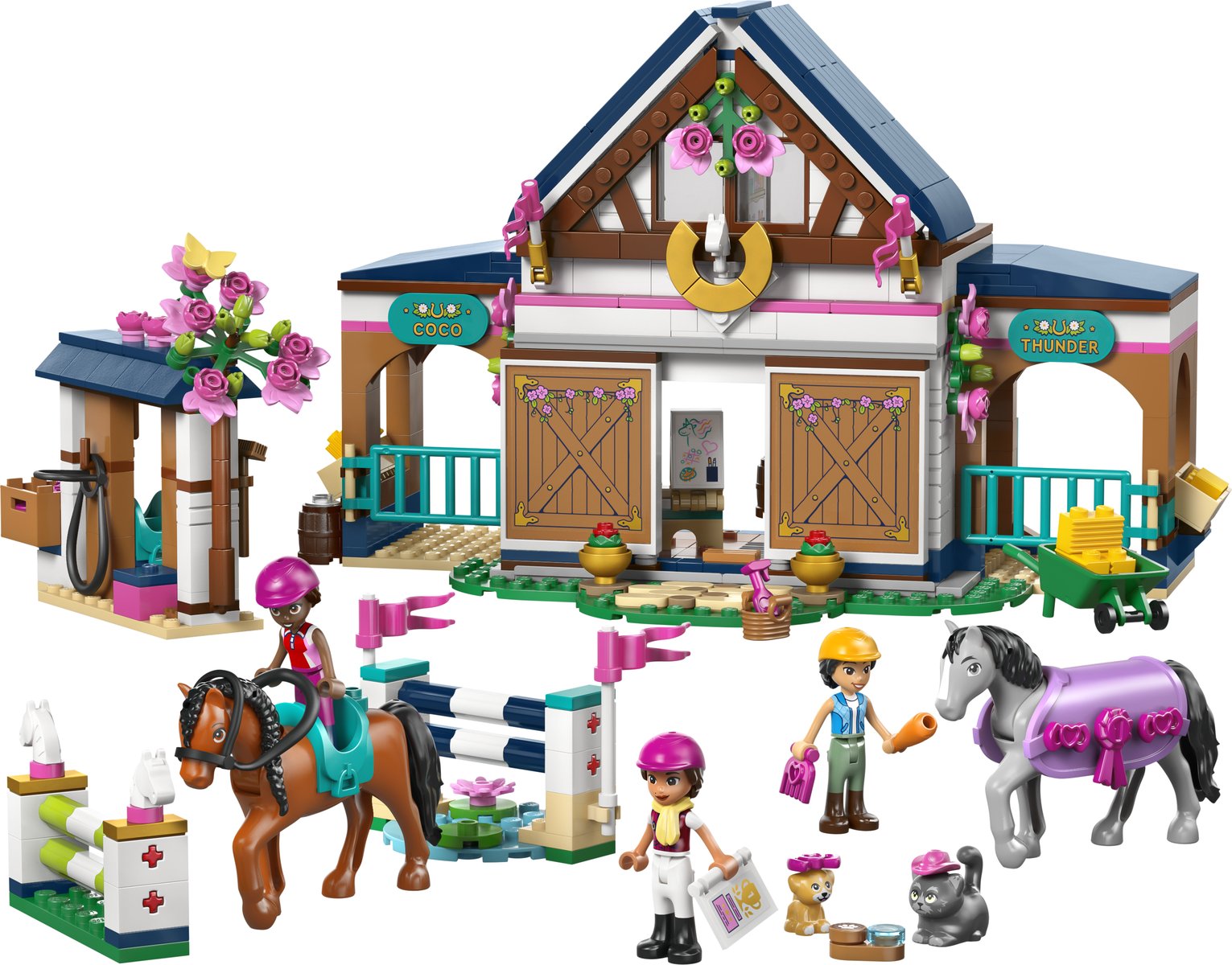 LEGO 42688 LEGO® Friends 42688 - Pferdestall und Reitschule – Produktfoto