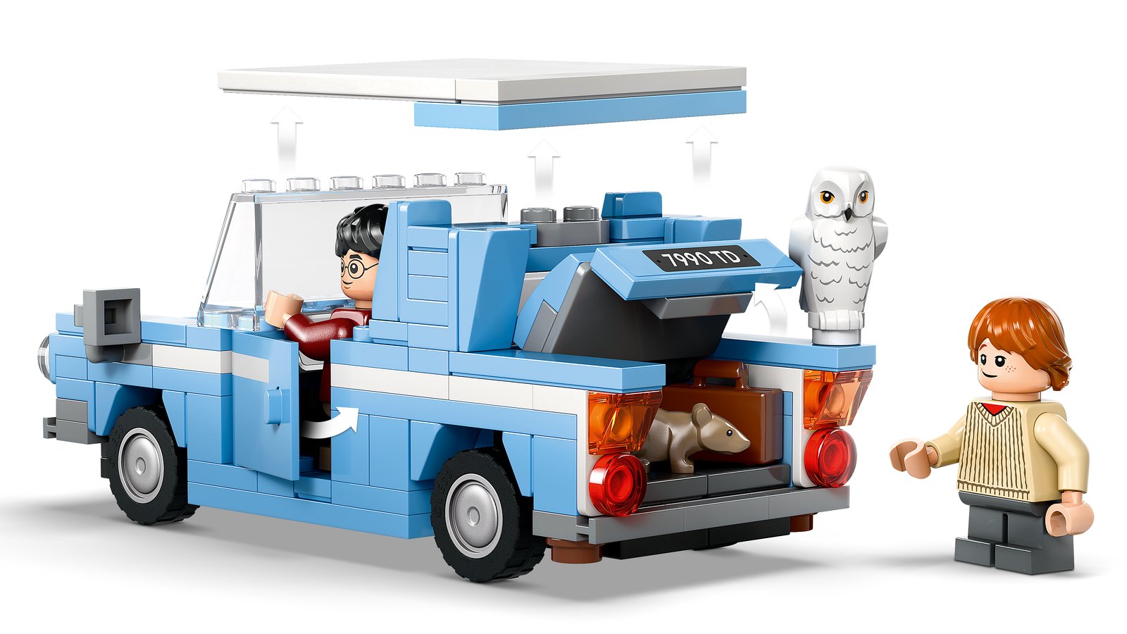 LEGO 76424 LEGO® Harry Potter™ 76424: Fliegender Ford Anglia™ – Detailansicht 3