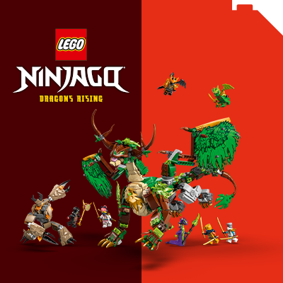 LEGO® NINJAGO® Themenwelt-Kachel mit Set 71859 Der Drache des Lebens