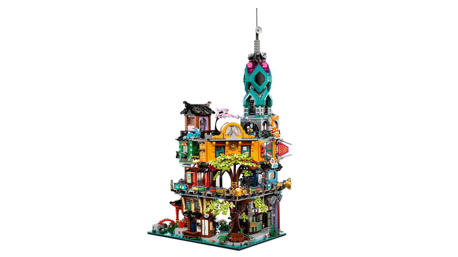 LEGO 71741 LEGO® Ninjago 71741 - Die Gärten von NINJAGO® City – Detailansicht 2