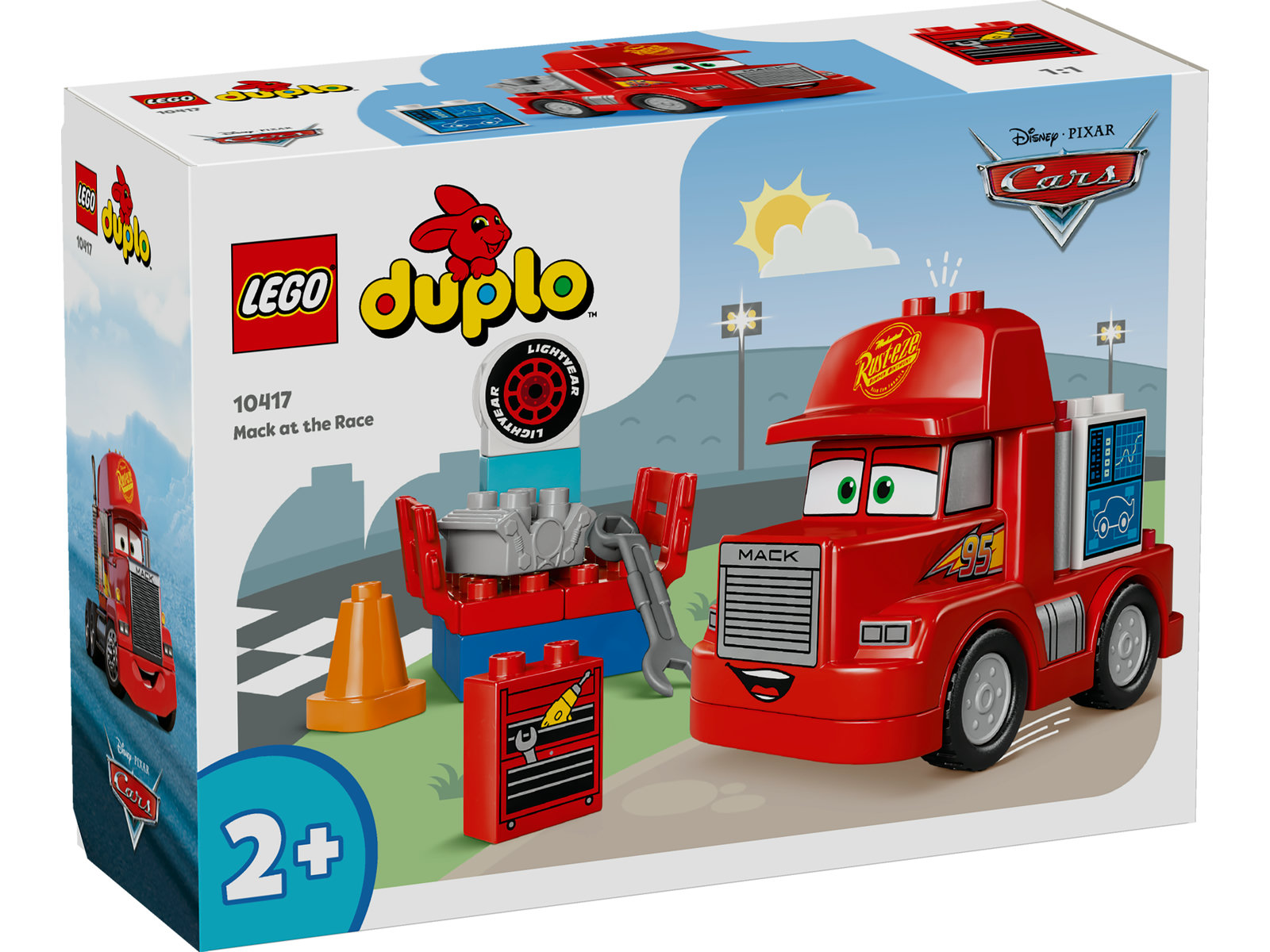LEGO® DUPLO 10417 - Mack beim Rennen LEGO® DUPLO 10417 - Mack beim Rennen