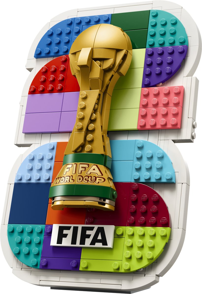 LEGO 43032 LEGO® Editions 43032 - Offizielles Emblem des FIFA World Cup 2026™ – Produktfoto