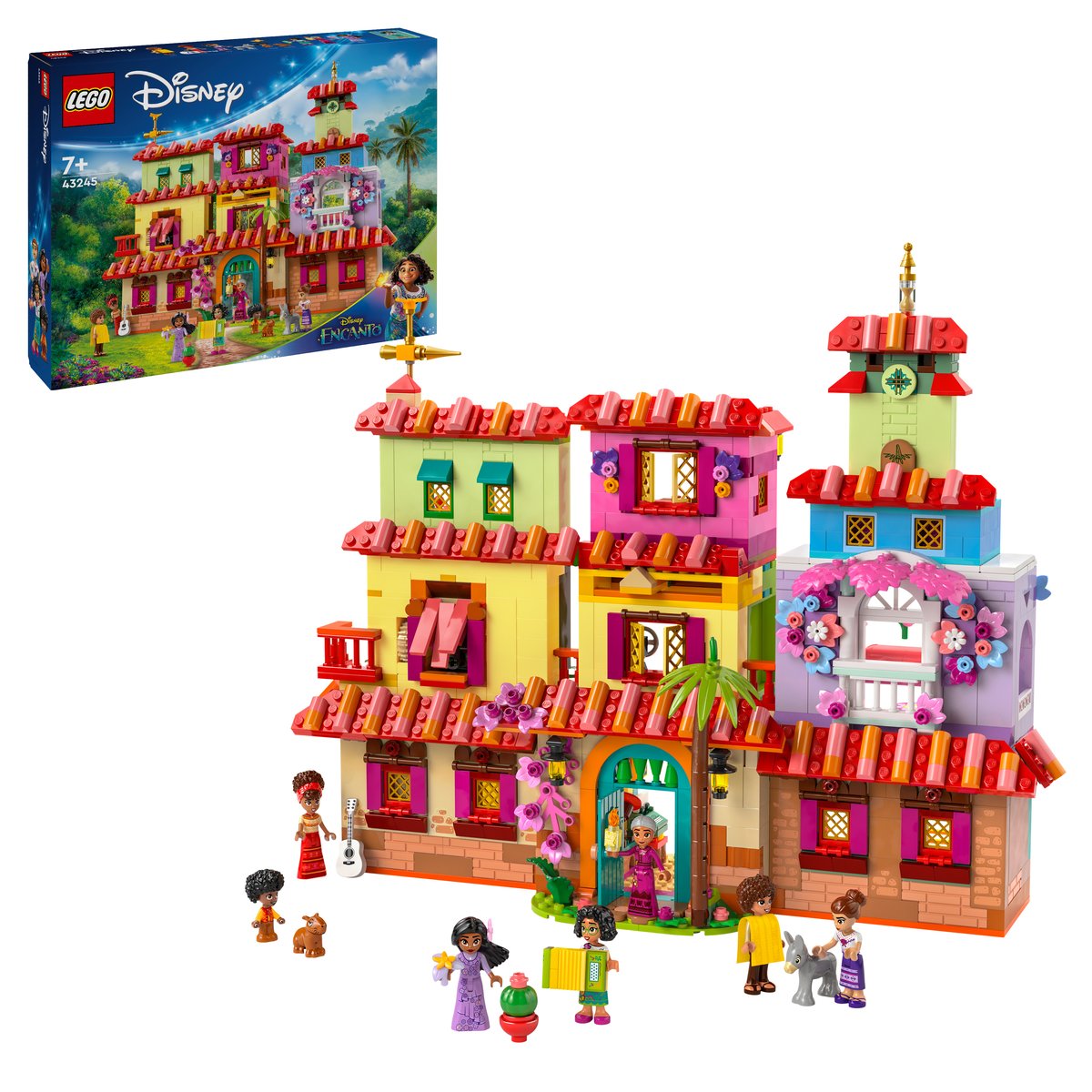 LEGO 43245 LEGO® Disney 43245 - Das magische Haus der Madrigals – Box & Produkt