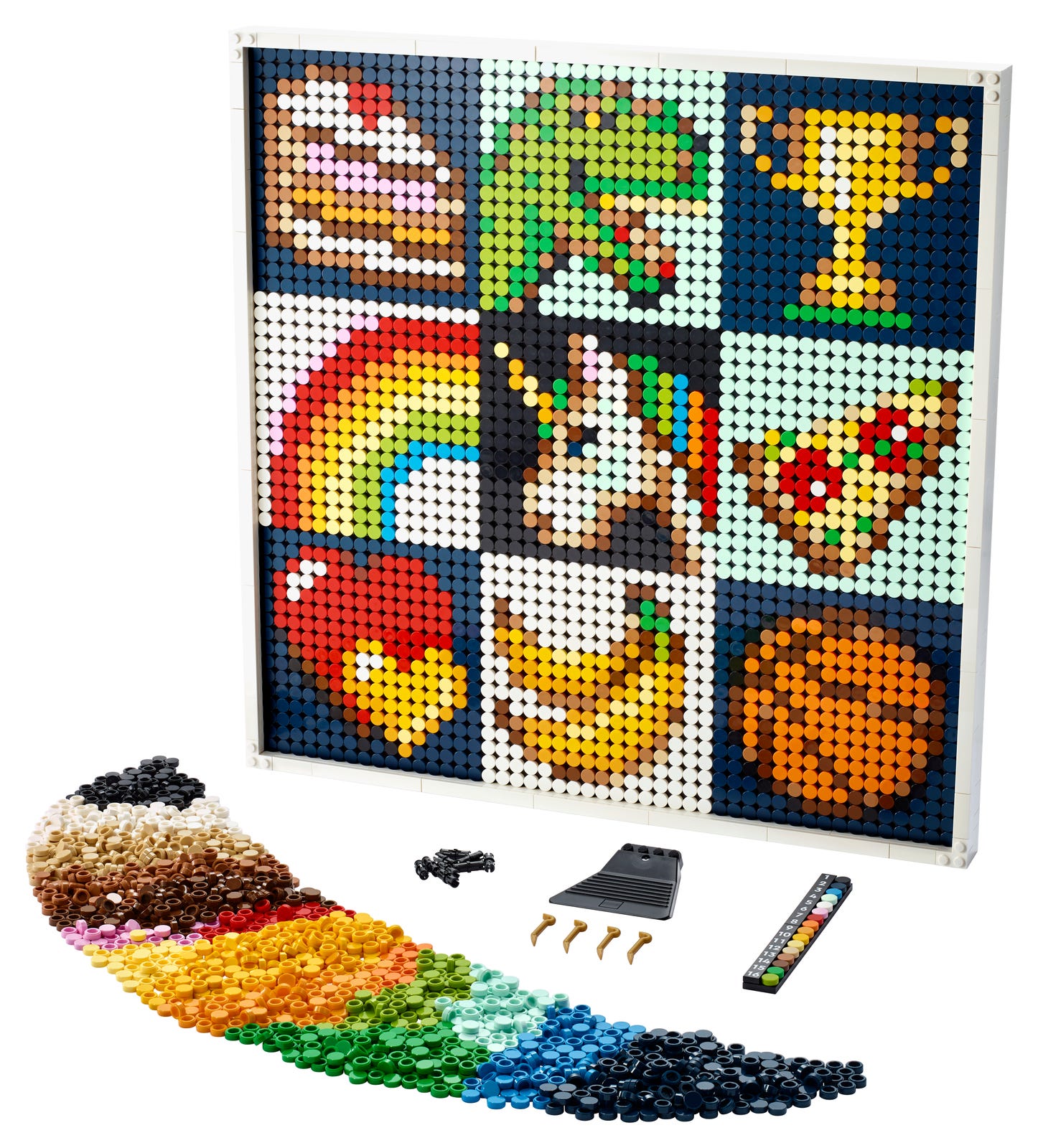 LEGO® Art 21226 - Gemeinsames Kunstprojekt - Set