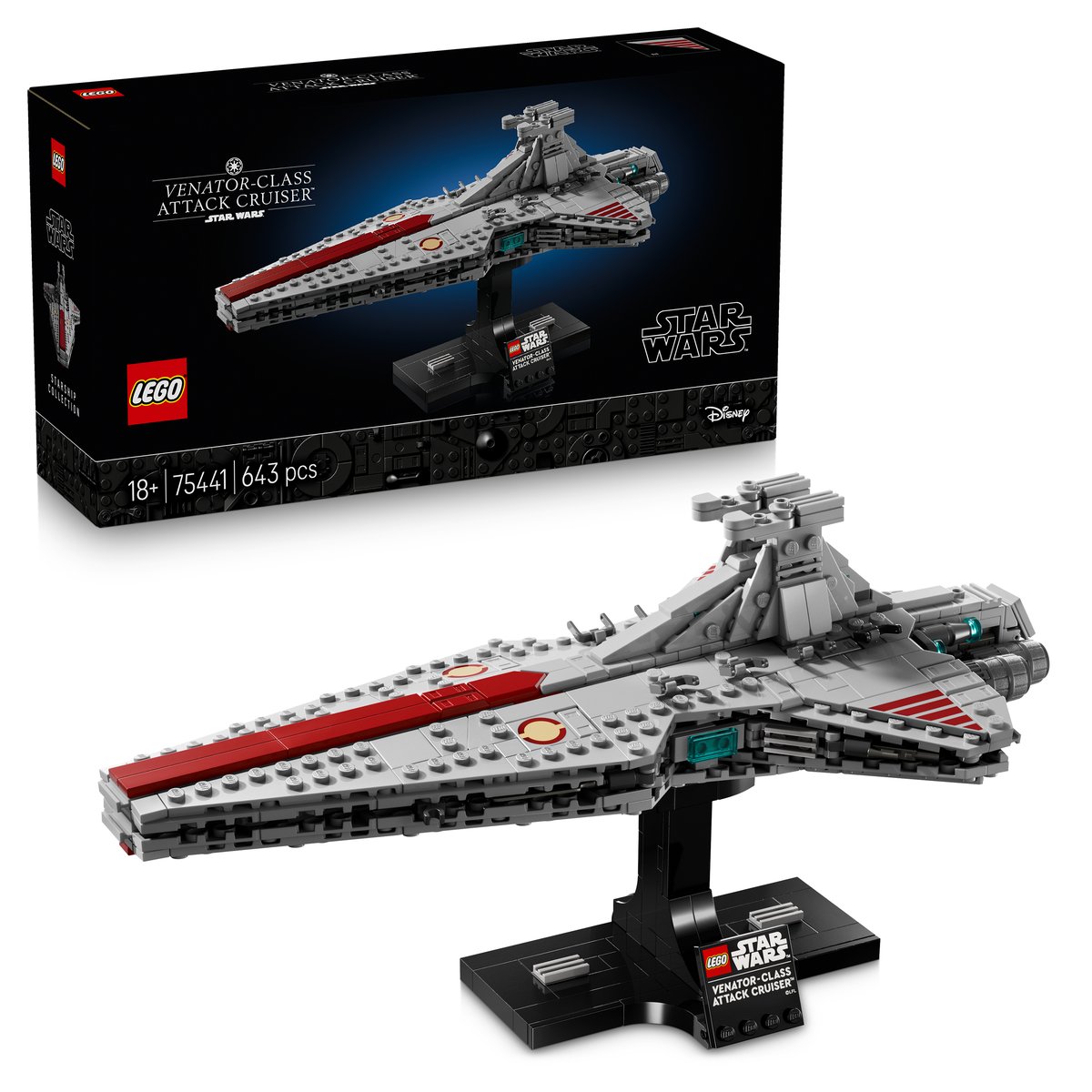 LEGO 75441 LEGO® Star Wars™ 75441 - Angriffskreuzer der Venator-Klasse – Box & Produkt