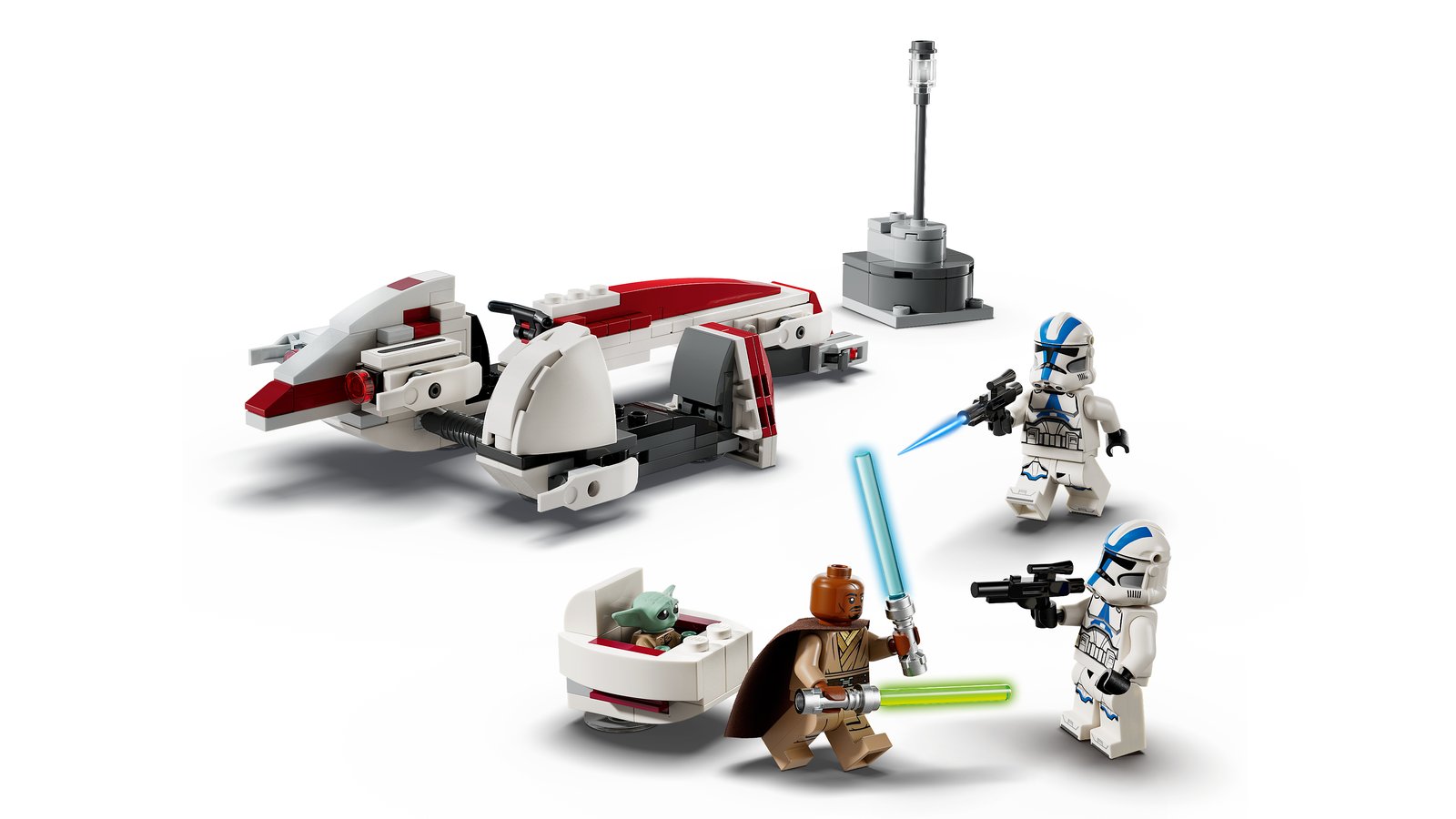 LEGO 75378 LEGO® Star Wars™ 75378 - Flucht mit dem BARC Speeder™ – Detailansicht 2