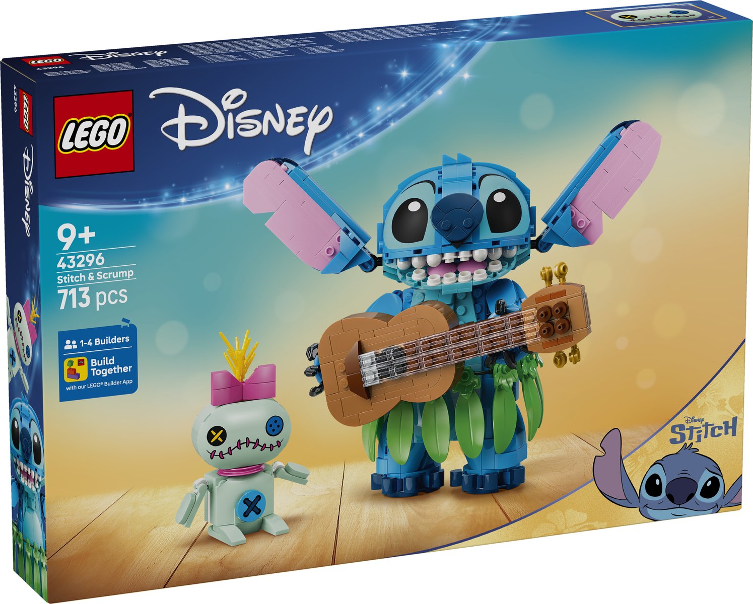 LEGO 43296 LEGO® | Disney 43296 - Stitch und Scrump – Verpackung vorne