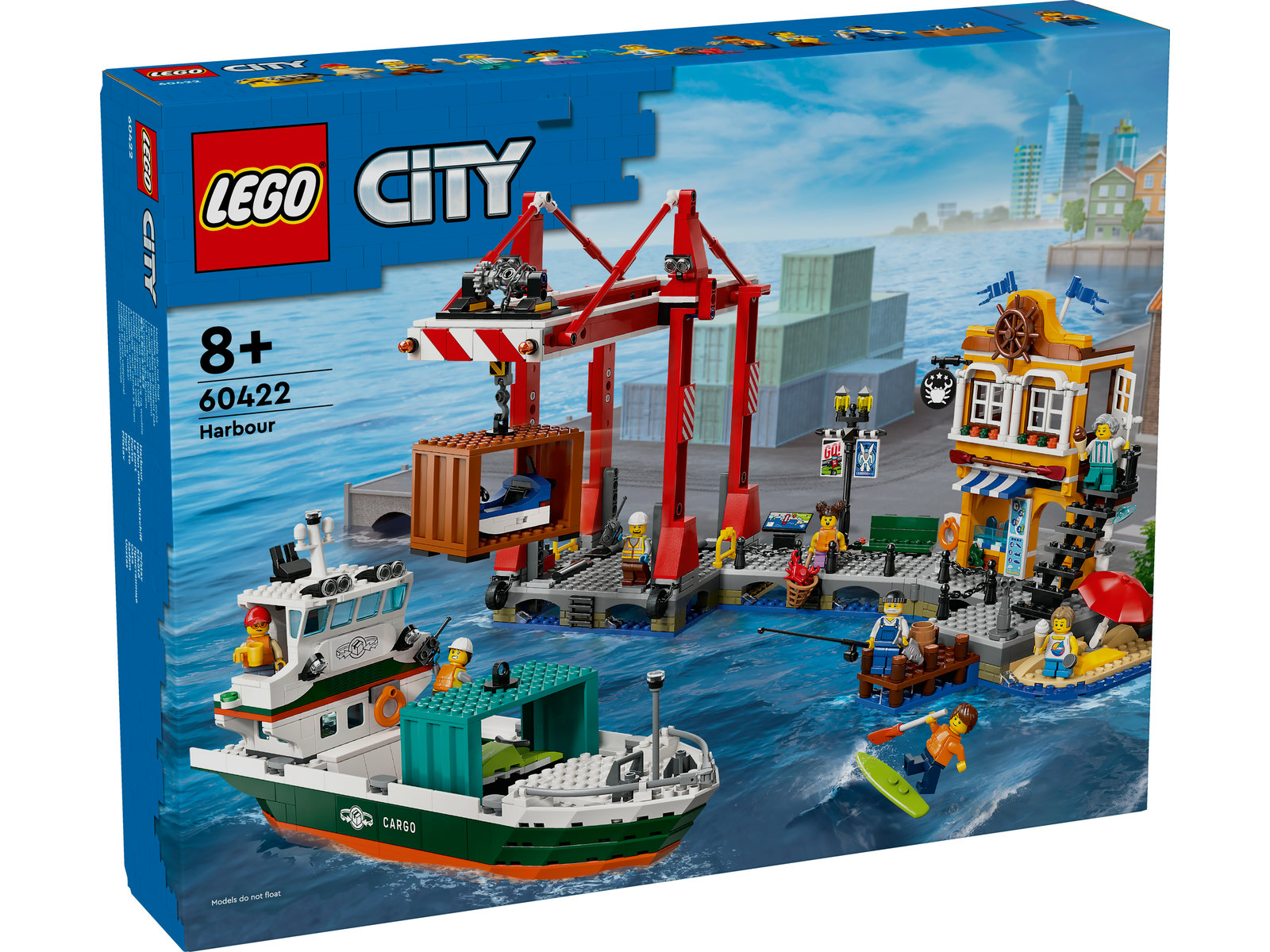 LEGO® City 60422 - Hafen mit Frachtschiff LEGO® City 60422 - Hafen mit Frachtschiff