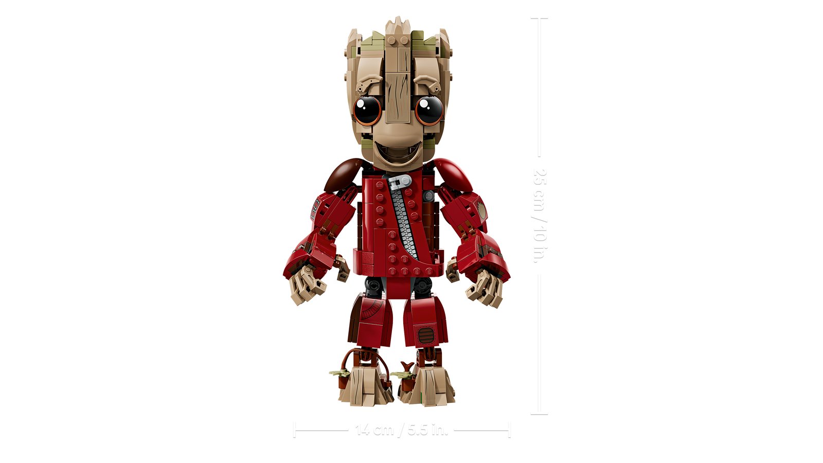 LEGO 76341 LEGO® ǀ Marvel 76341 - Groot im Ravager-Outfit – Detailansicht 2