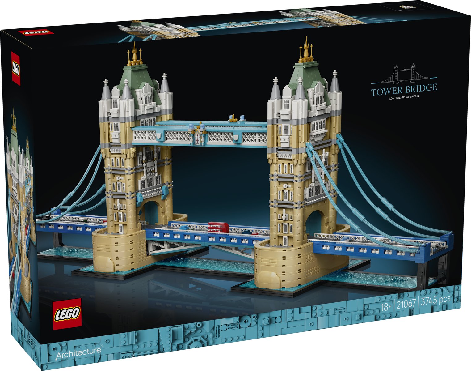 LEGO 21067 LEGO® Architecture 21067 - Tower Bridge – Verpackung vorne