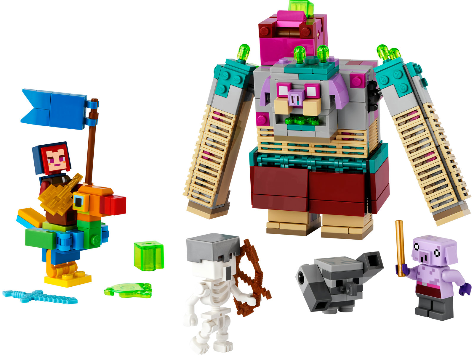 LEGO® Minecraft 21257 - Showdown mit dem Verschlinger