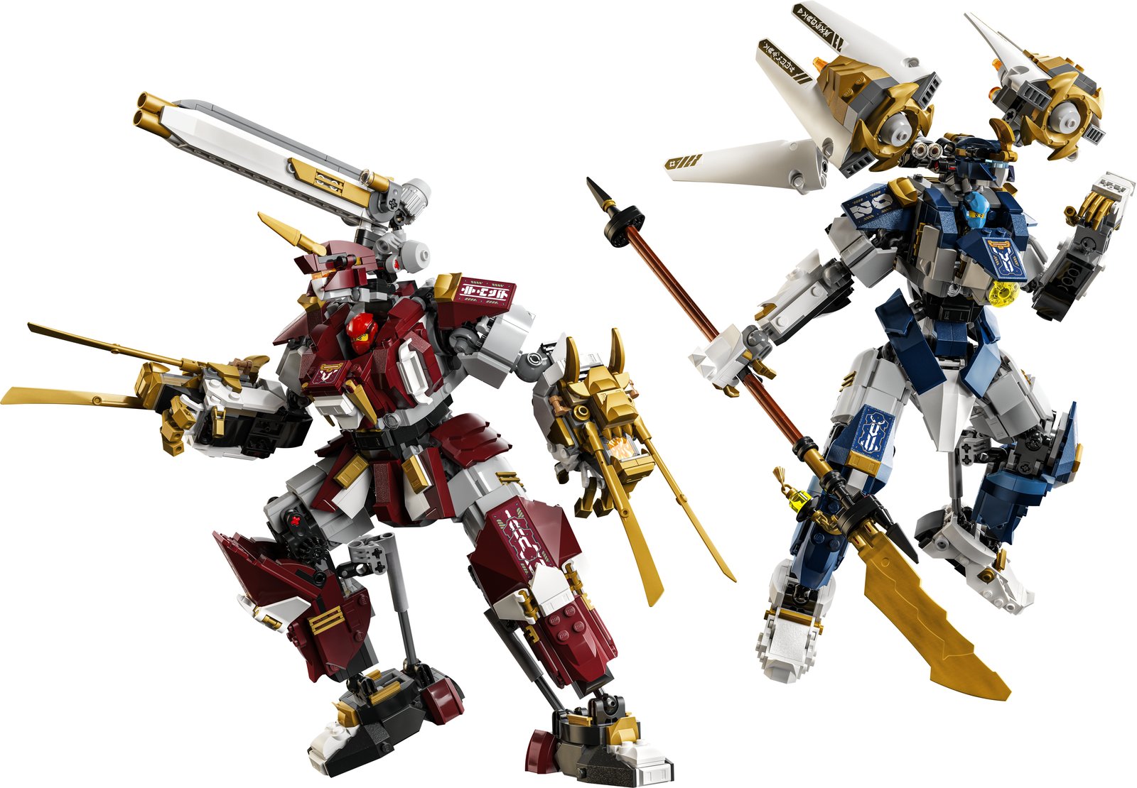 LEGO 71870 LEGO® NINJAGO® 71870 - Die Zwillings-Titanmechs – Produktfoto
