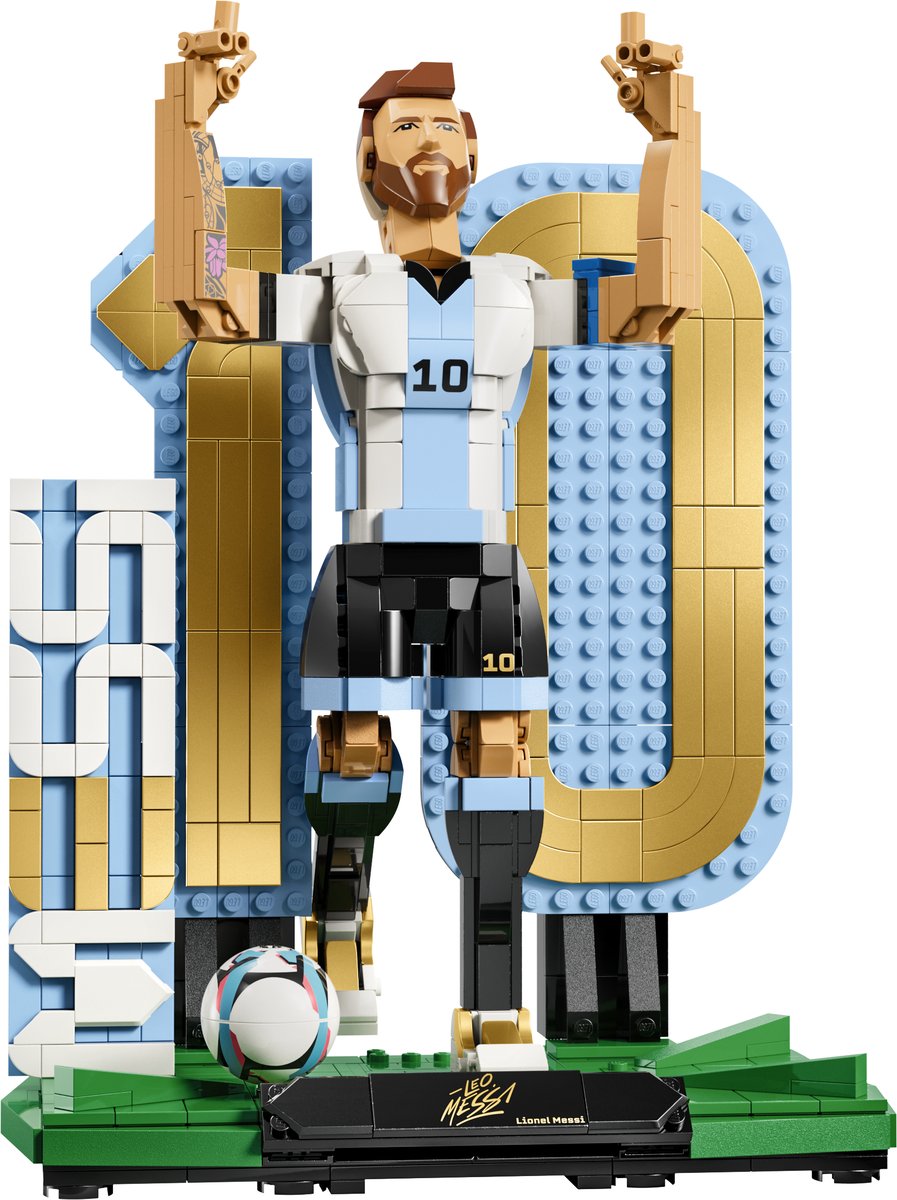LEGO 43015 LEGO® Editions 43015 - Lionel Messi – Fußballlegende – Produktfoto