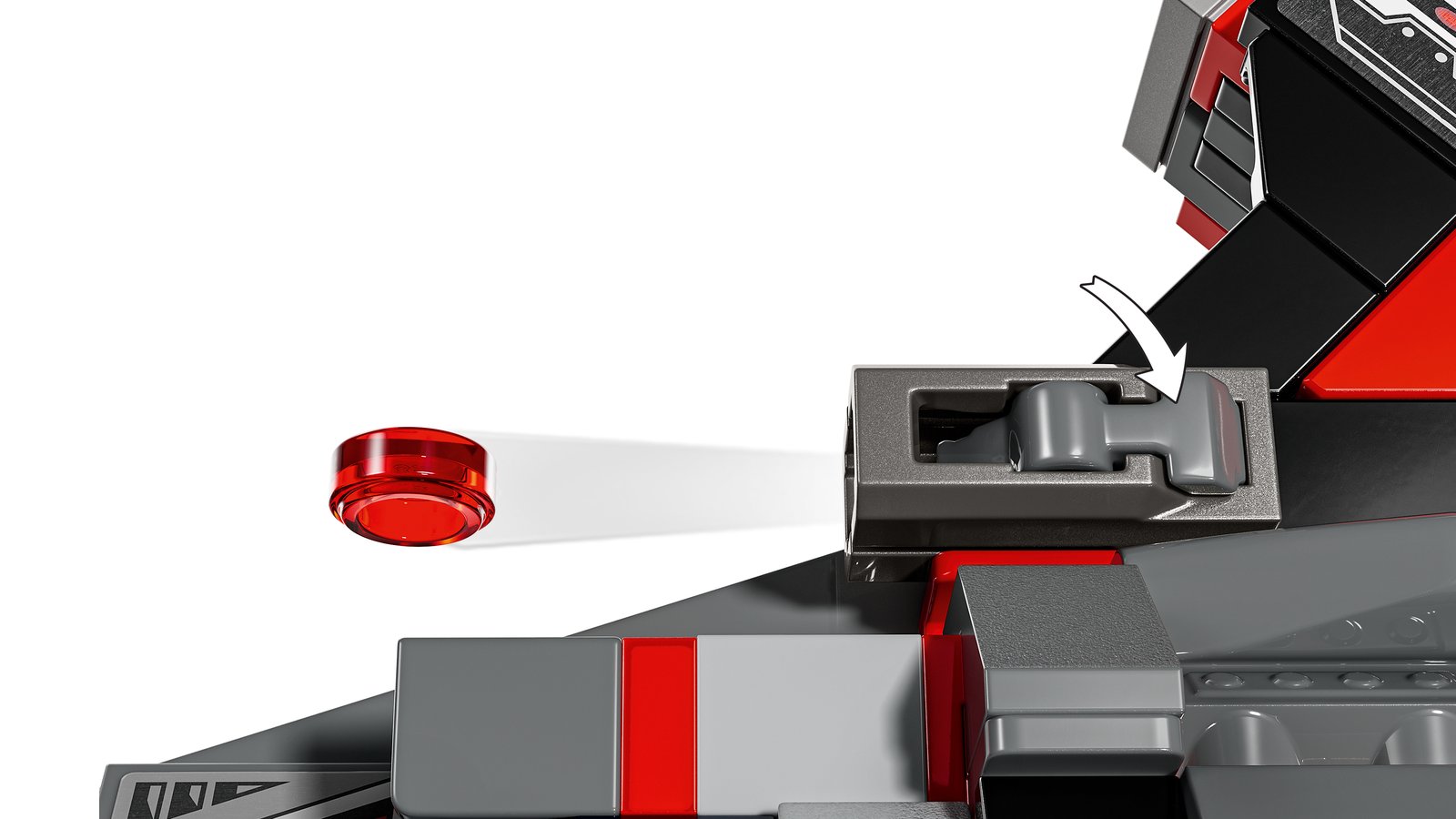 LEGO 76292 LEGO® Marvel 76292 - Showdown zwischen Captain America und Red Hulk – Detailansicht 5