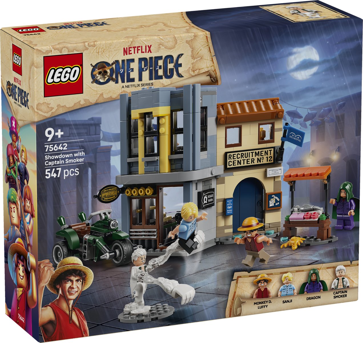 LEGO 75642 LEGO® ONE PIECE 75642 - Showdown mit Kapitän Smoker – Verpackung vorne