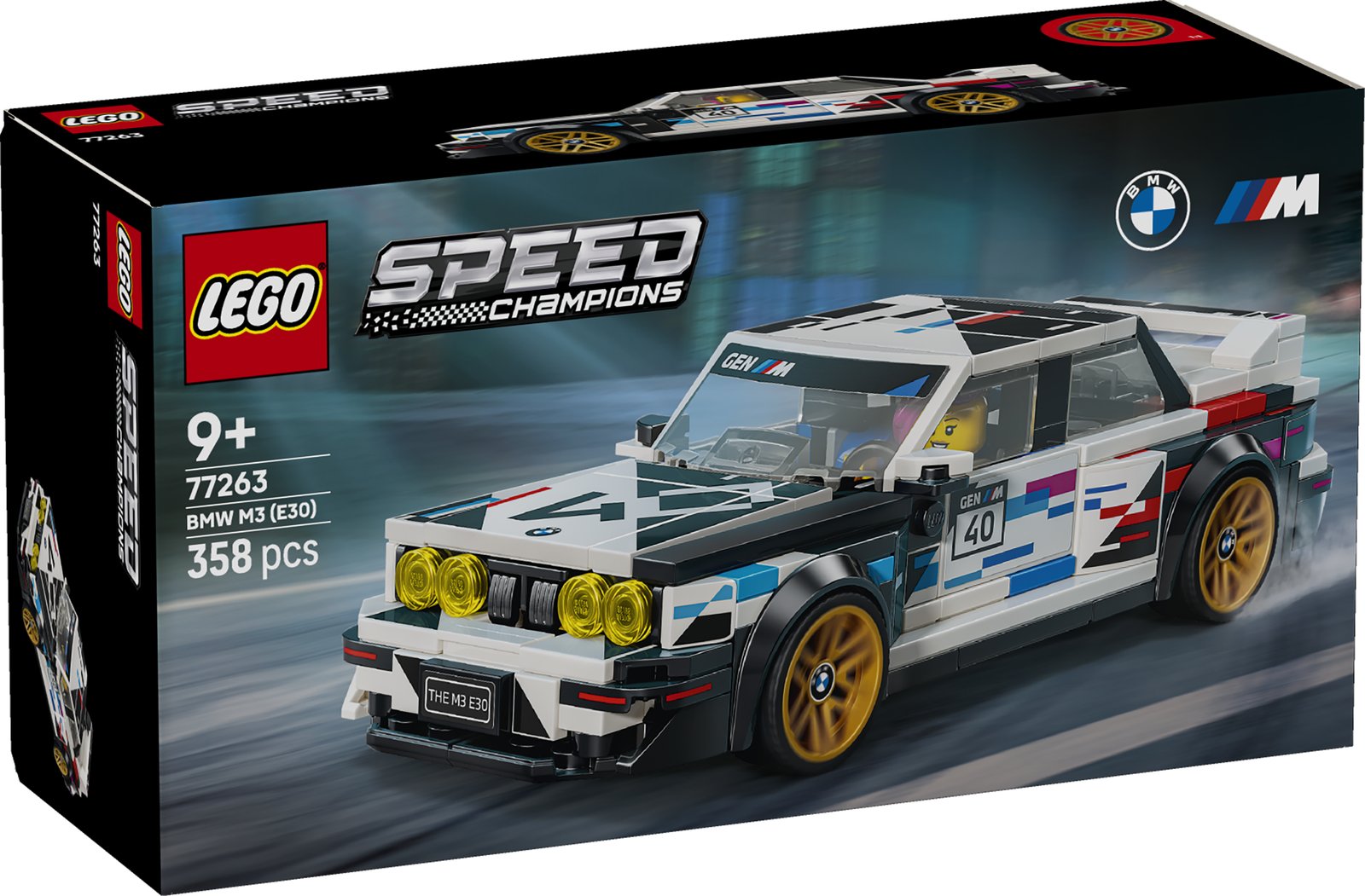 LEGO 77263 LEGO® Speed Champions 77263 - BMW M3 (E30) – Verpackung vorne
