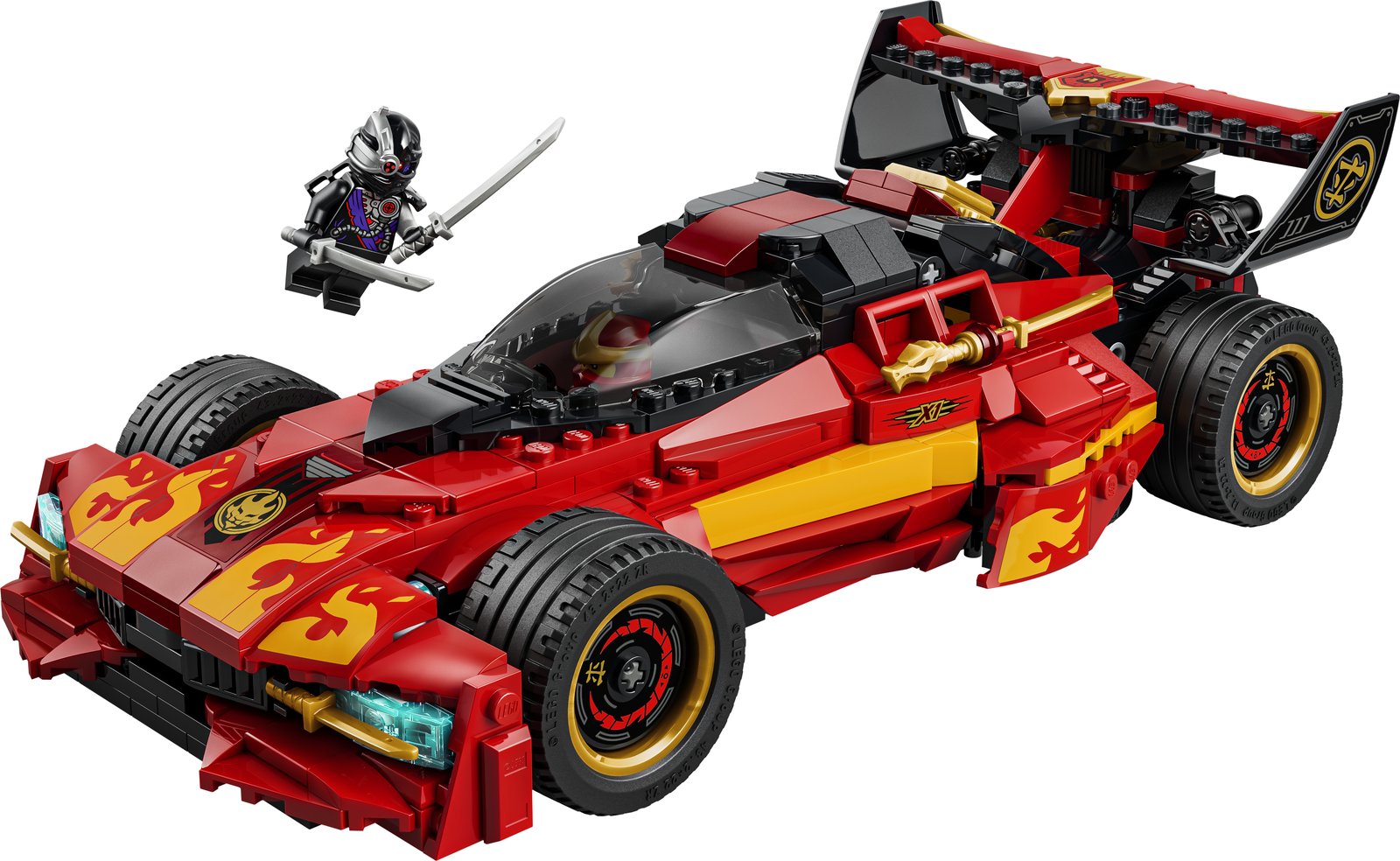 LEGO 71867 LEGO® NINJAGO® 71867 - 15-jähriges Jubiläum: X-1 Ninja Supercar – Produktfoto