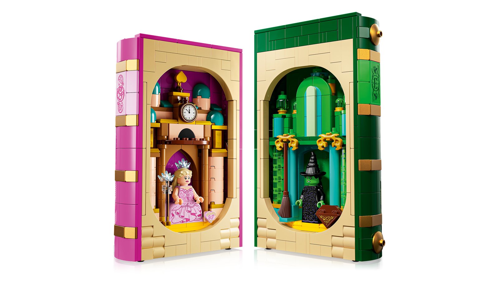 LEGO 75691 LEGO® Wicked 75691 - Glinda und Elphaba Bücherstützen – Detailansicht 6
