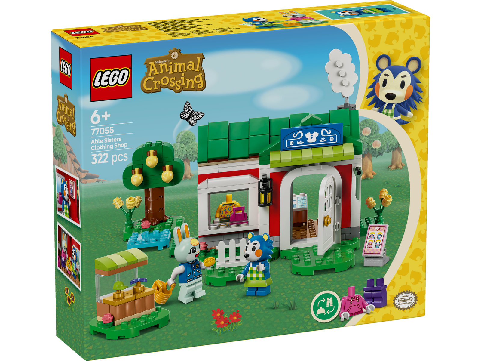 LEGO® Animal Crossing 77055 - Die Schneiderei der Schneiderschwestern