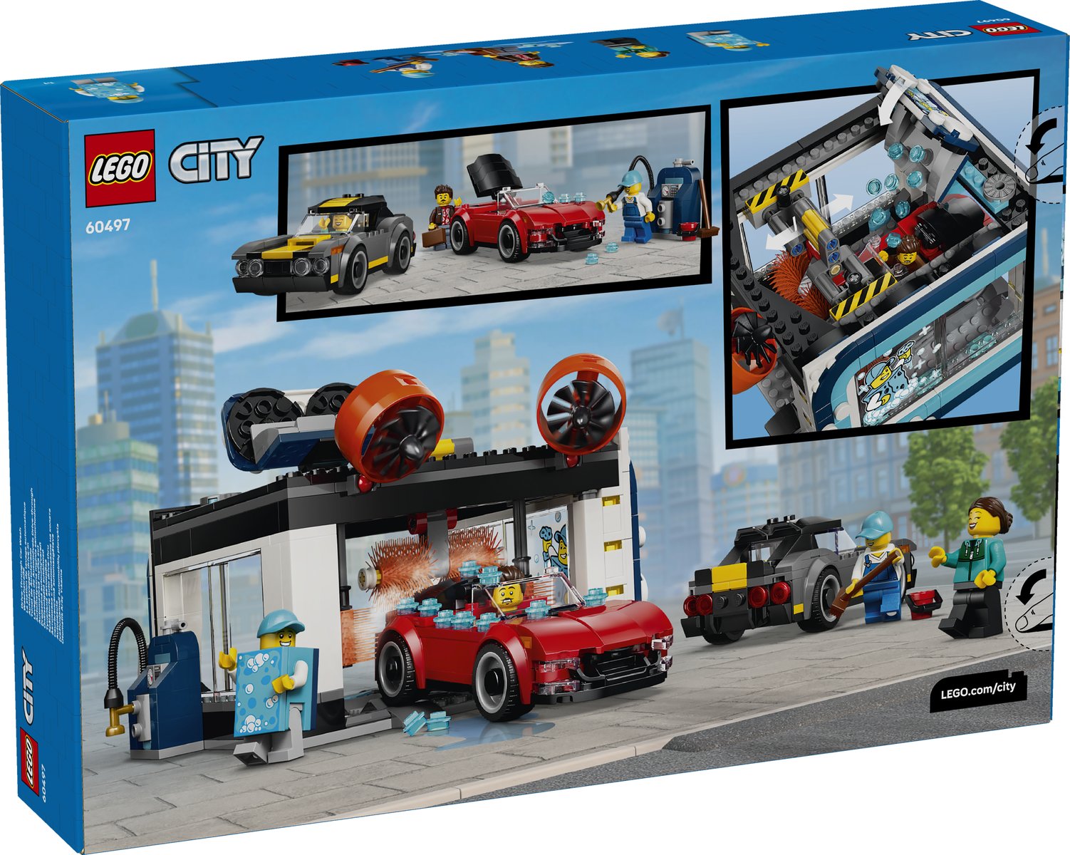 LEGO 60497 LEGO® City 60497 - Waschstraße – Verpackung hinten