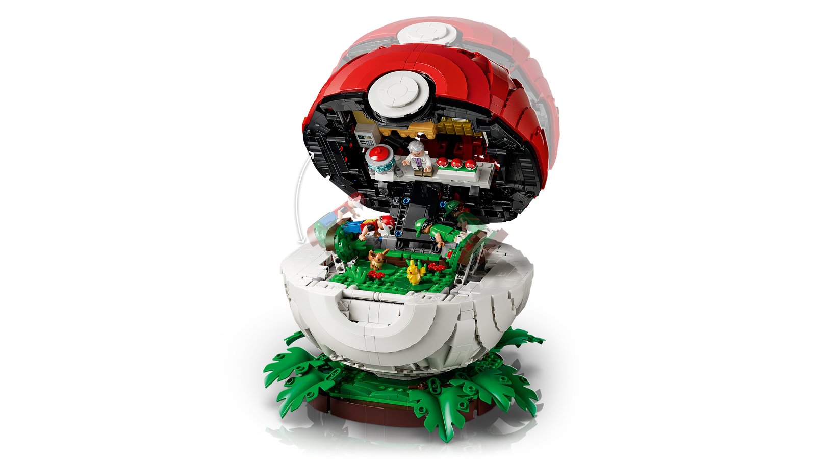 LEGO 72154 LEGO® Pokémon™ 72154 - Pokéball mit Beeindruckenden Trainermomenten – Detailansicht 4