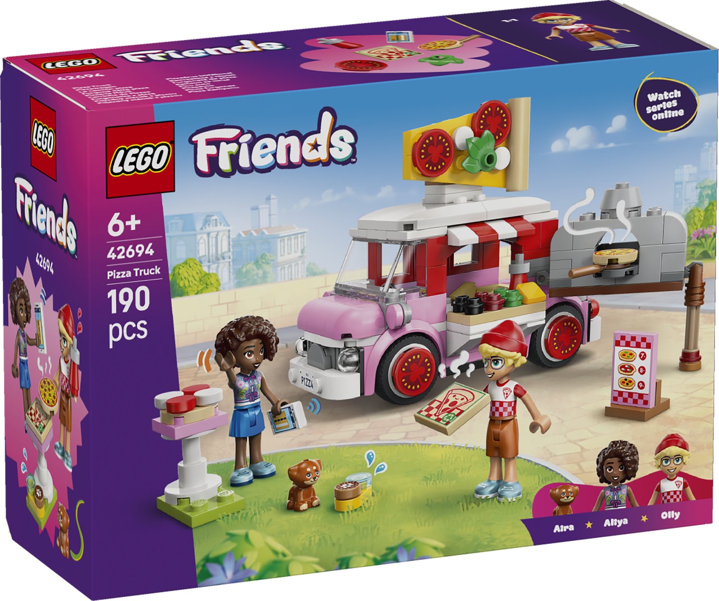 LEGO 42694 LEGO® Friends 42694 - Pizzawagen – Verpackung vorne