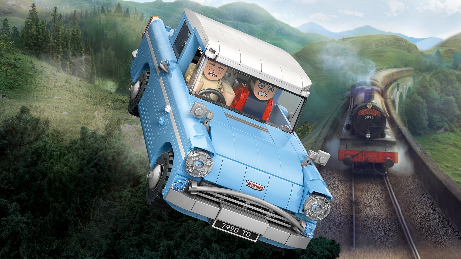 LEGO 76470 LEGO® Harry Potter™ 76470: Fliegender Ford Anglia™ – Detailansicht 2