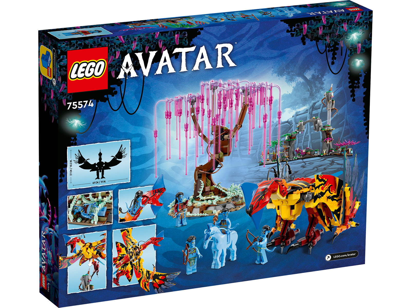LEGO® Avatar 75574 - Toruk Makto und der Baum der Seelen - Box Back