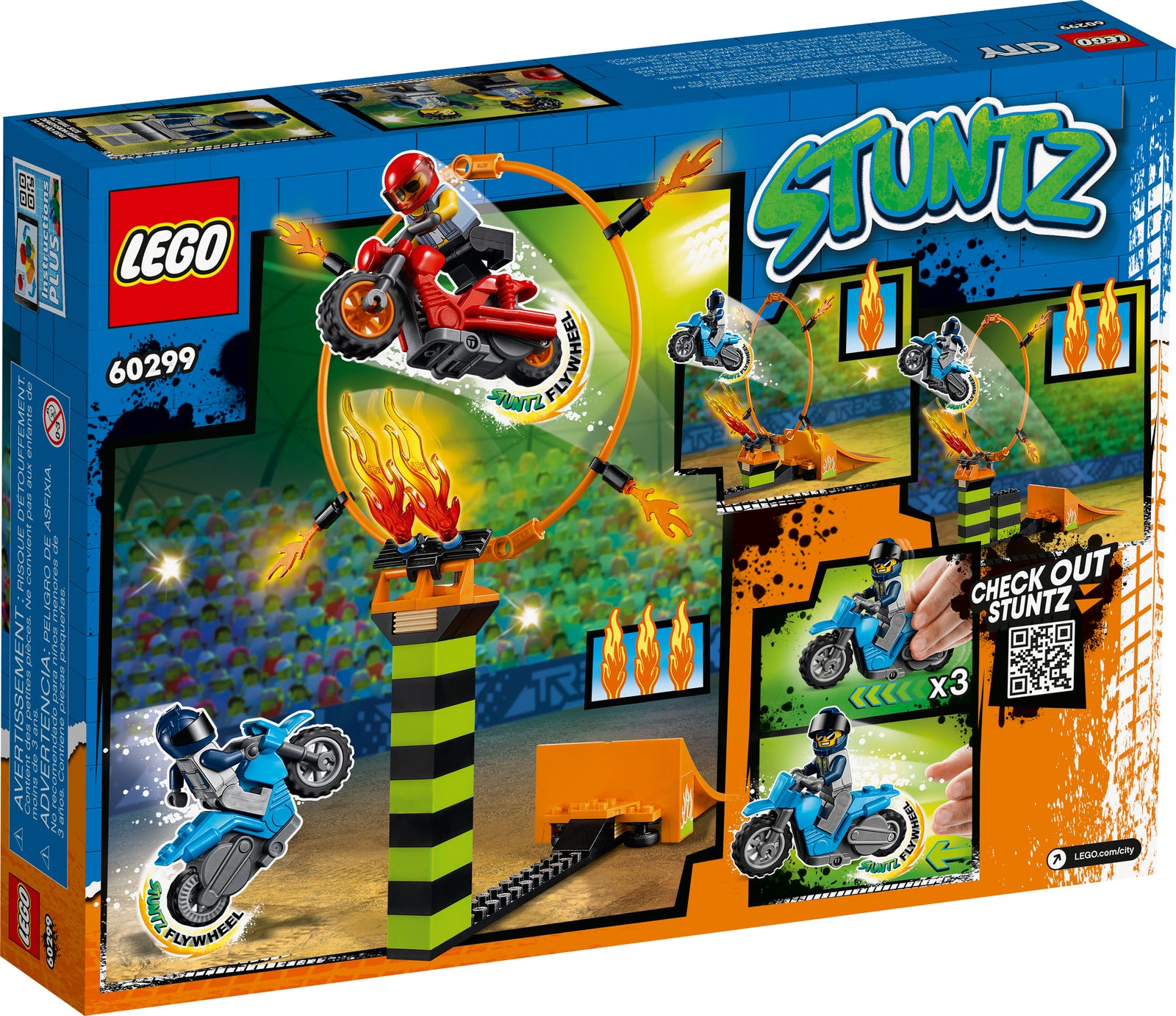 LEGO® City 60299 - Stunt-Wettbewerb - Box Back