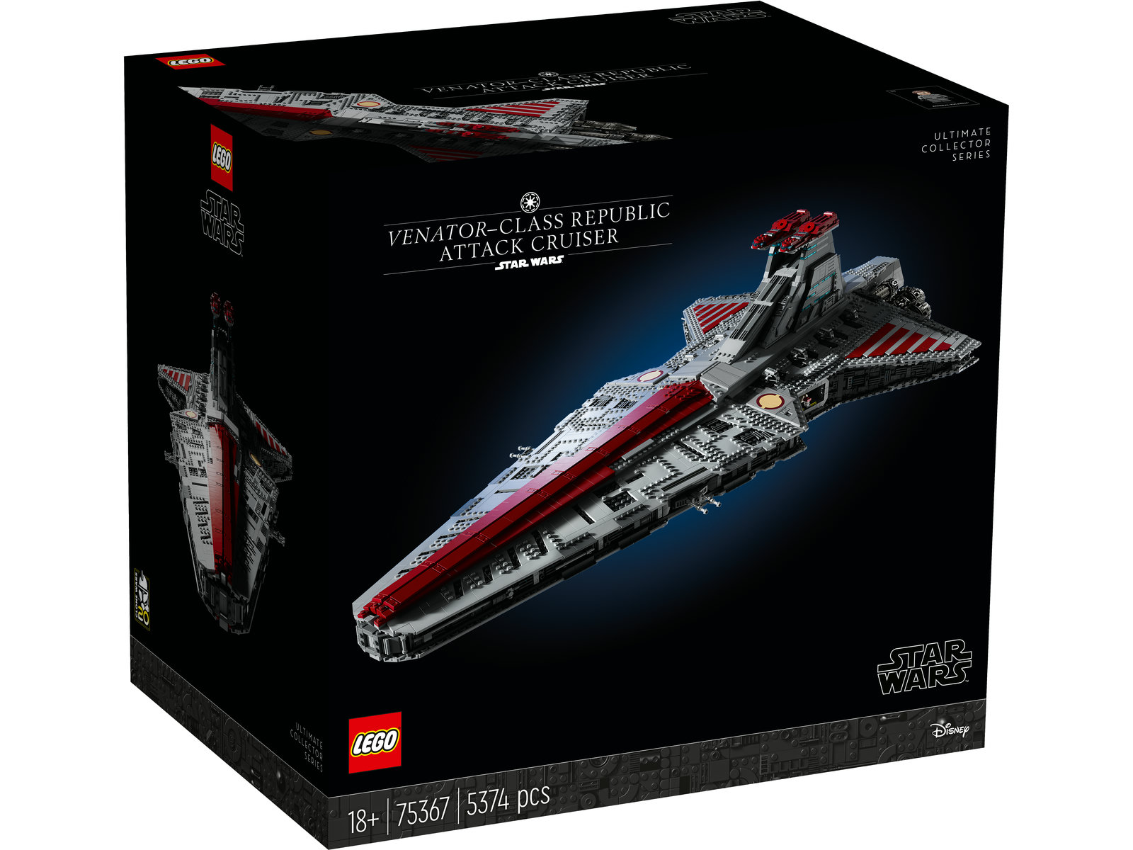 LEGO® Star Wars™ 75367 - Republikanischer Angriffskreuzer der Venator-Klasse LEGO® Star Wars™ 75367 - Republikanischer Angriffskreuzer der Venator-Klasse