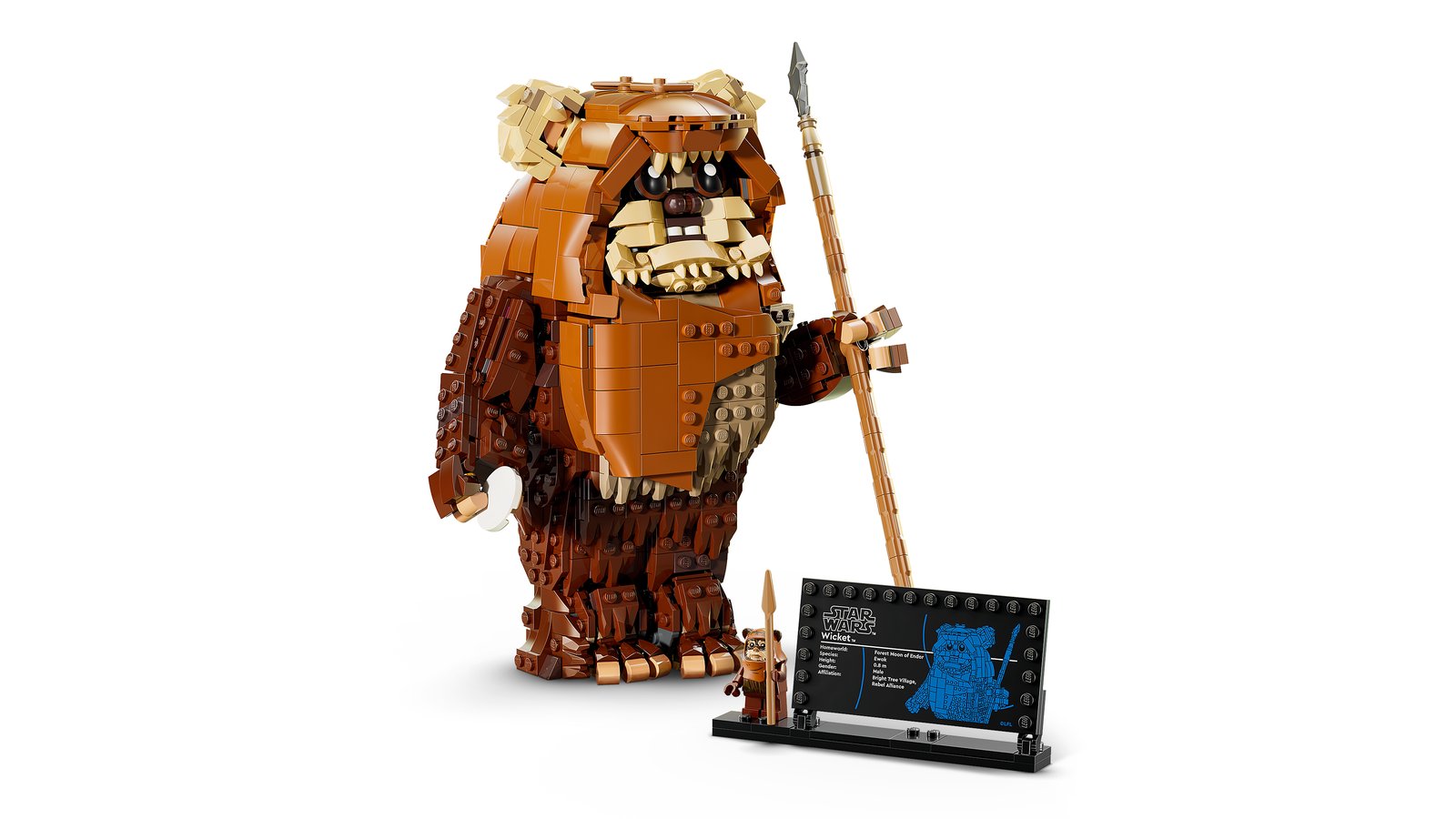 LEGO 75430 LEGO® Star Wars™ 75430 - Der Ewok Wicket™ – Detailansicht 2