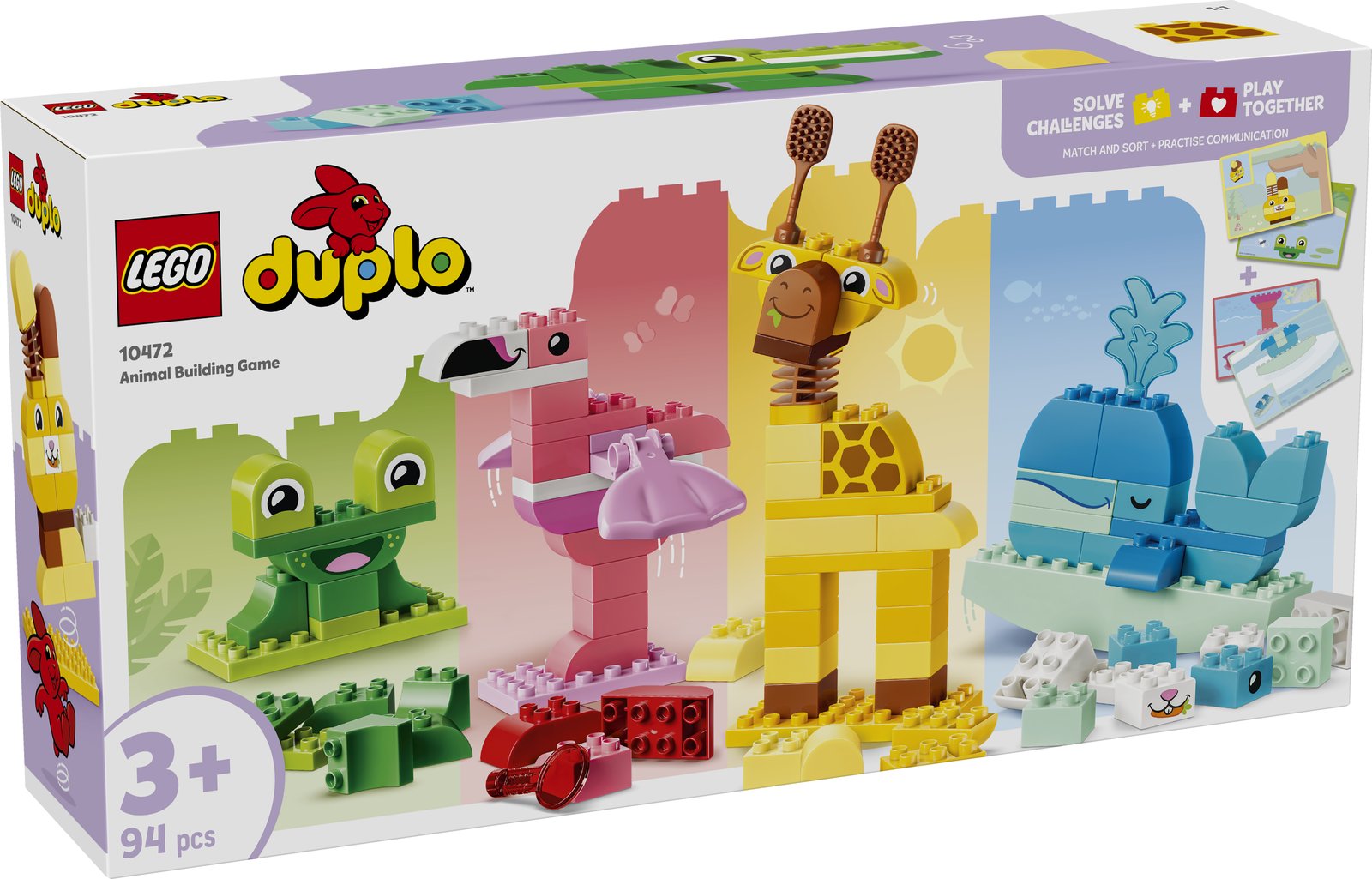 LEGO 10472 LEGO® DUPLO® 10472 - Wir Bauen Tiere – Verpackung vorne