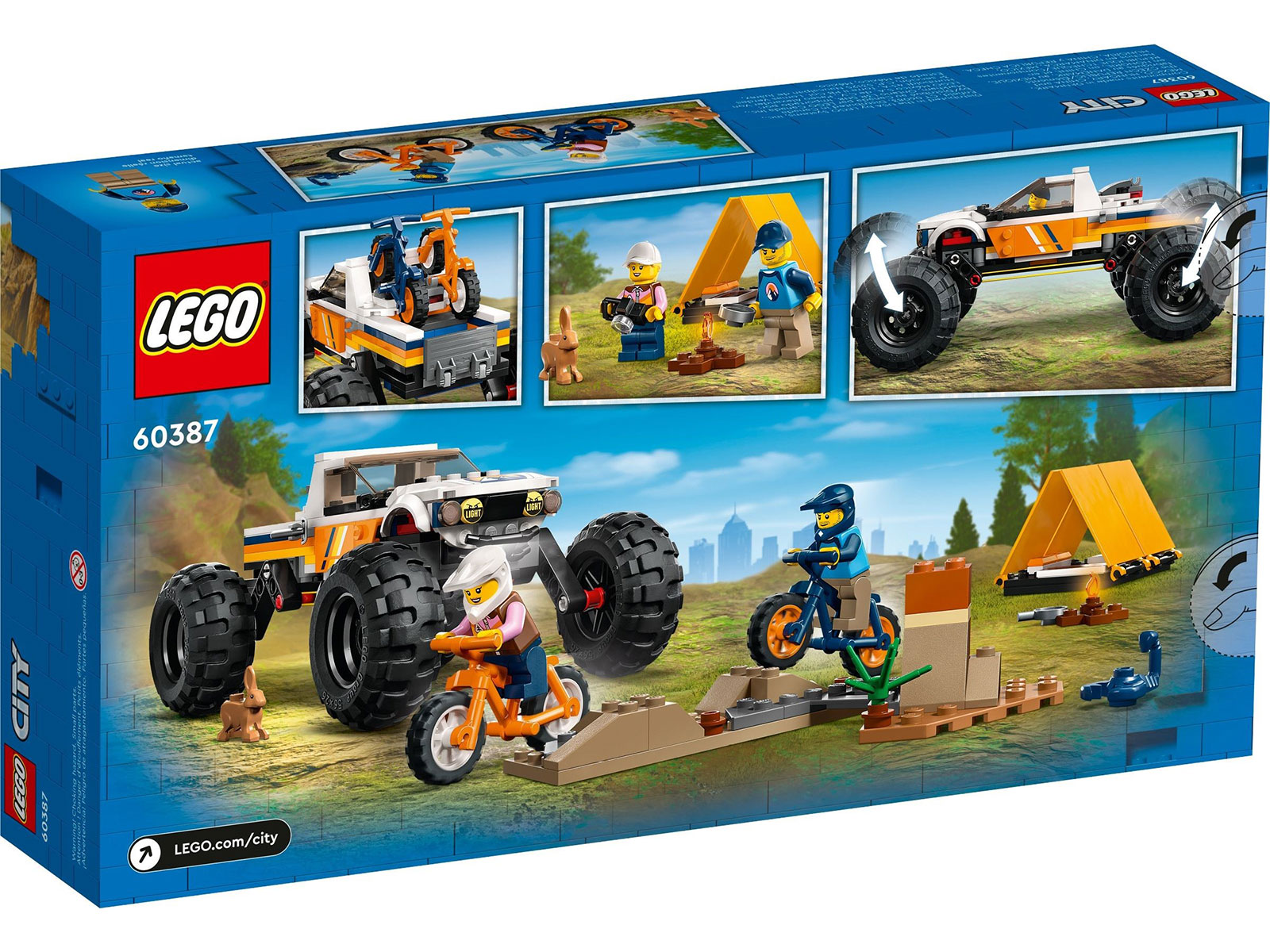 LEGO® City 60387 - Offroad Abenteuer - Box Back