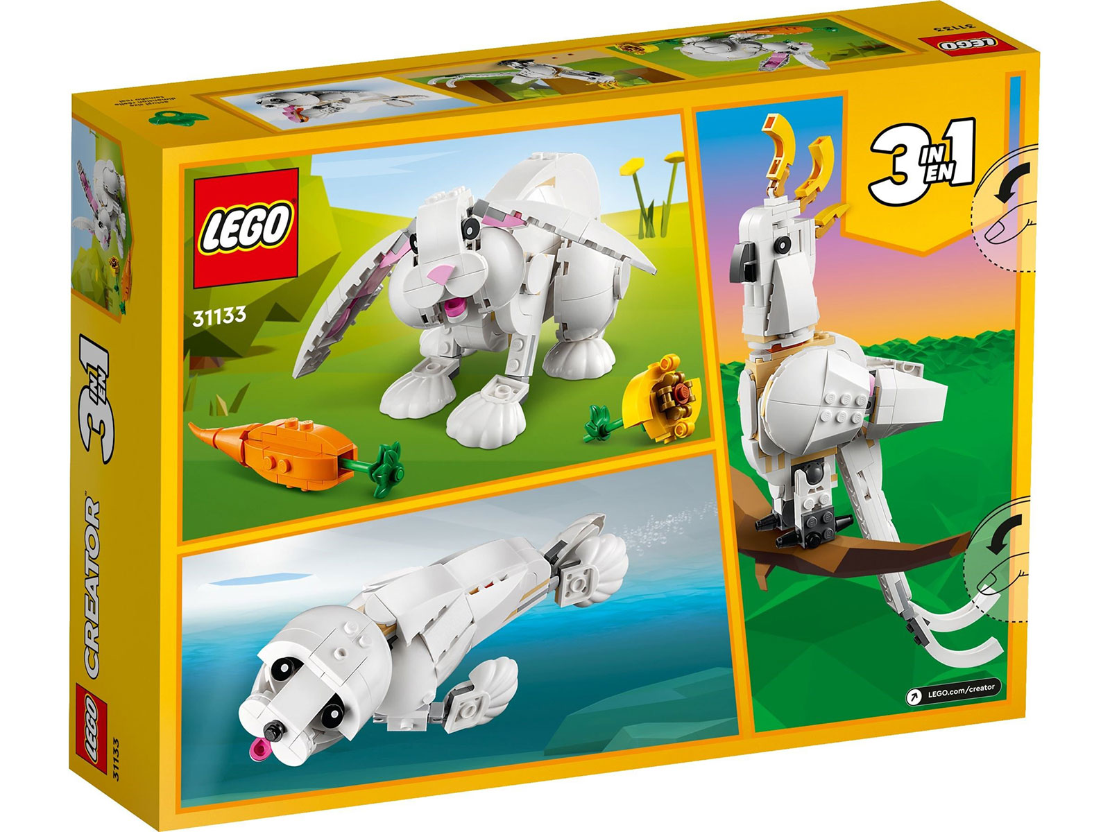LEGO® Creator 31133 - Weißer Hase