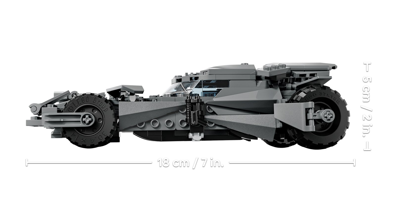 LEGO 76331 LEGO® DC Batman™ 76331 - Batman vs. Superman: Batmobil – Detailansicht 2