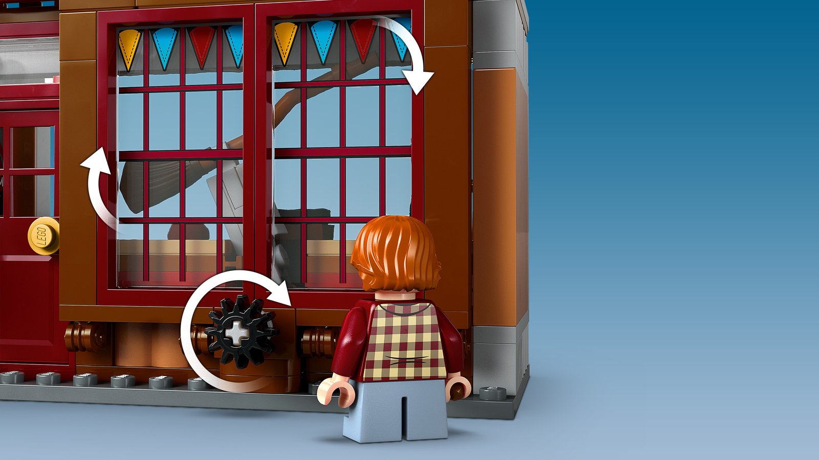 LEGO 76452 LEGO® Harry Potter™ 76452 - Qualität für Quidditch™ & Fortescues Eissalon – Detailansicht 4