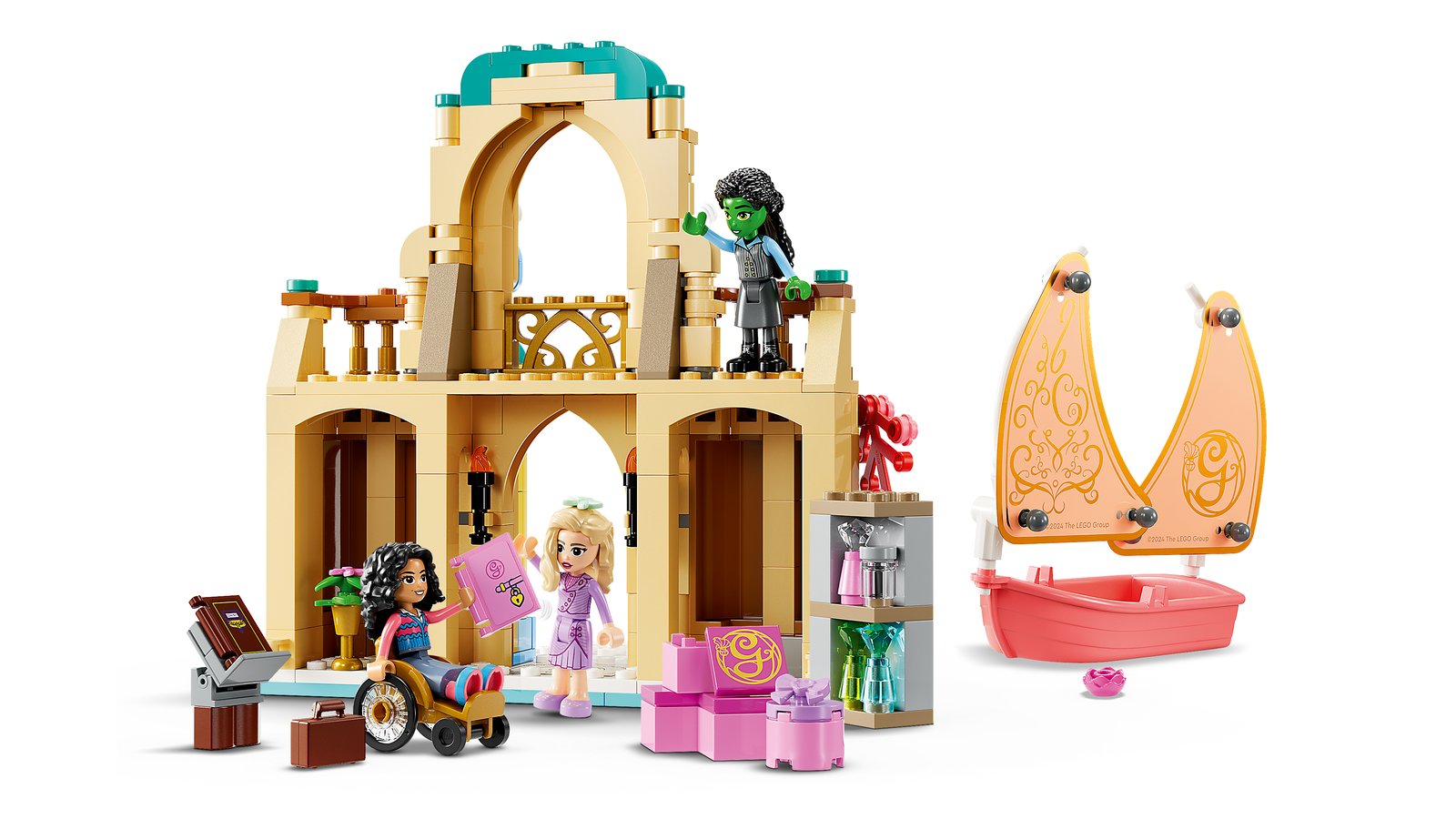 LEGO 75681 LEGO® Wicked 75681 - Glinda, Elphaba und Nessarose an der Universität Shiz – Detailansicht 1