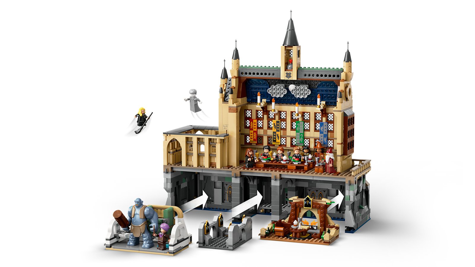 LEGO 76435 LEGO® Harry Potter™ 76435: Schloss Hogwarts™: Die Große Halle – Detailansicht 4